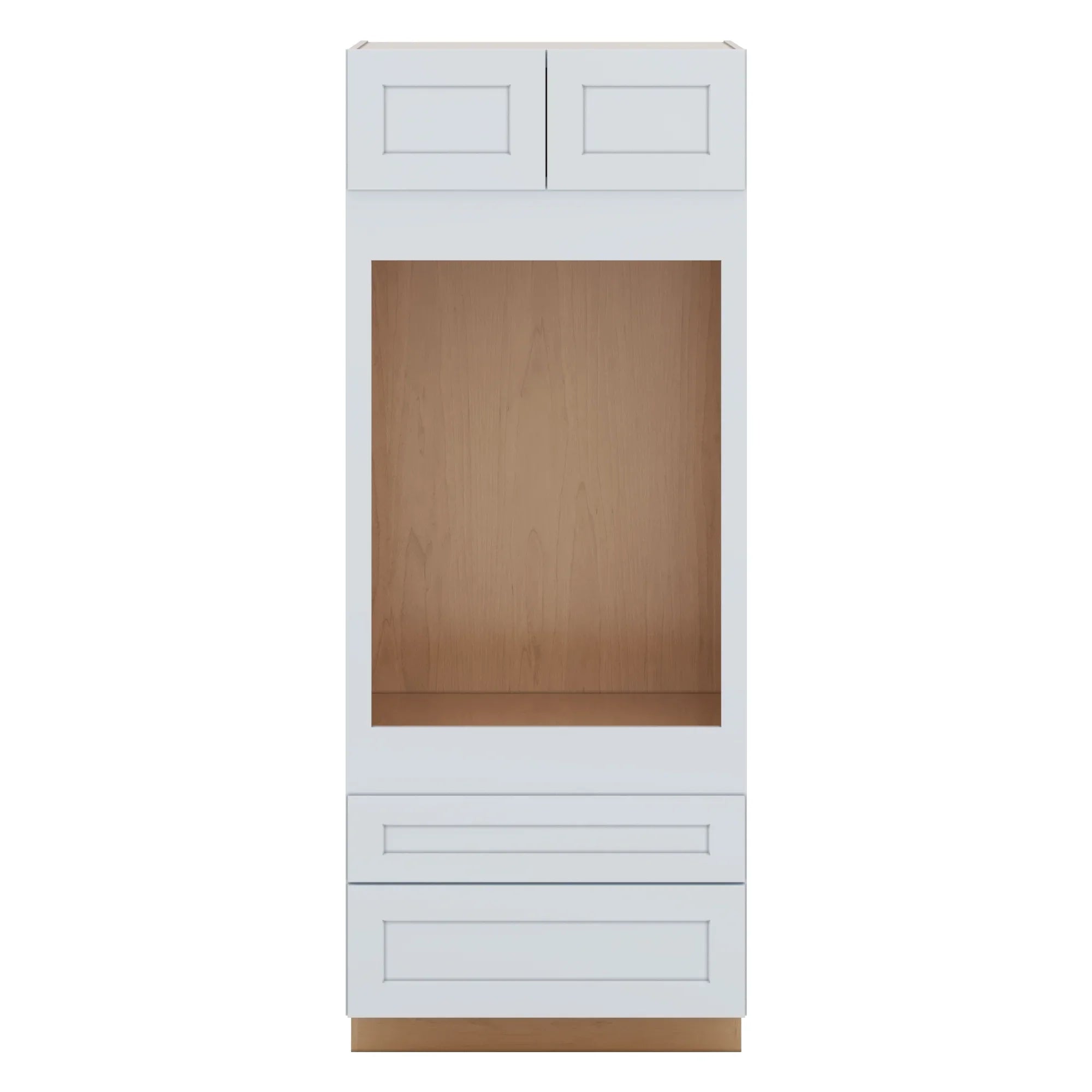 Two (2) Bottom Drawers 33" W x 84" H x 27" D