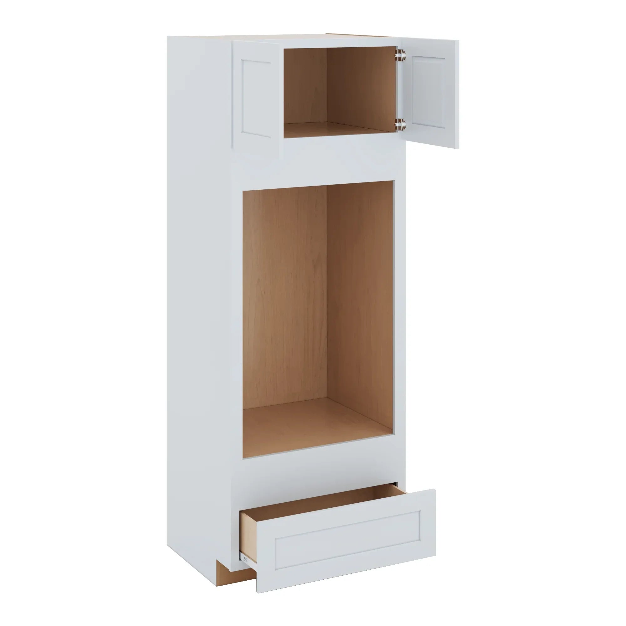 One (1) Bottom Drawer 33" W x 90" H x 27" D