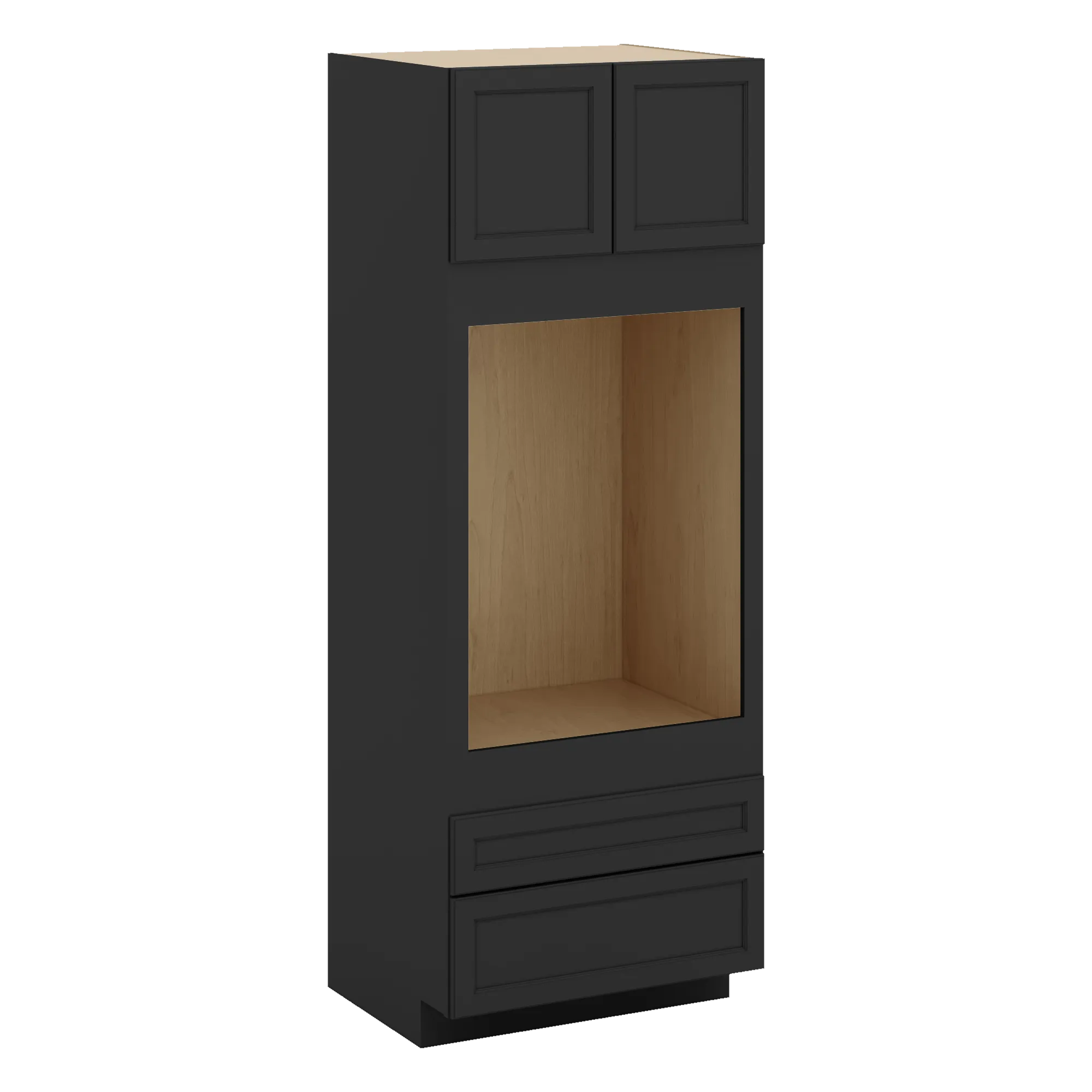 J&K Charcoal E2 Single Oven w/Two (2) Bottom Drawers 33" W x 90" H x 27" D