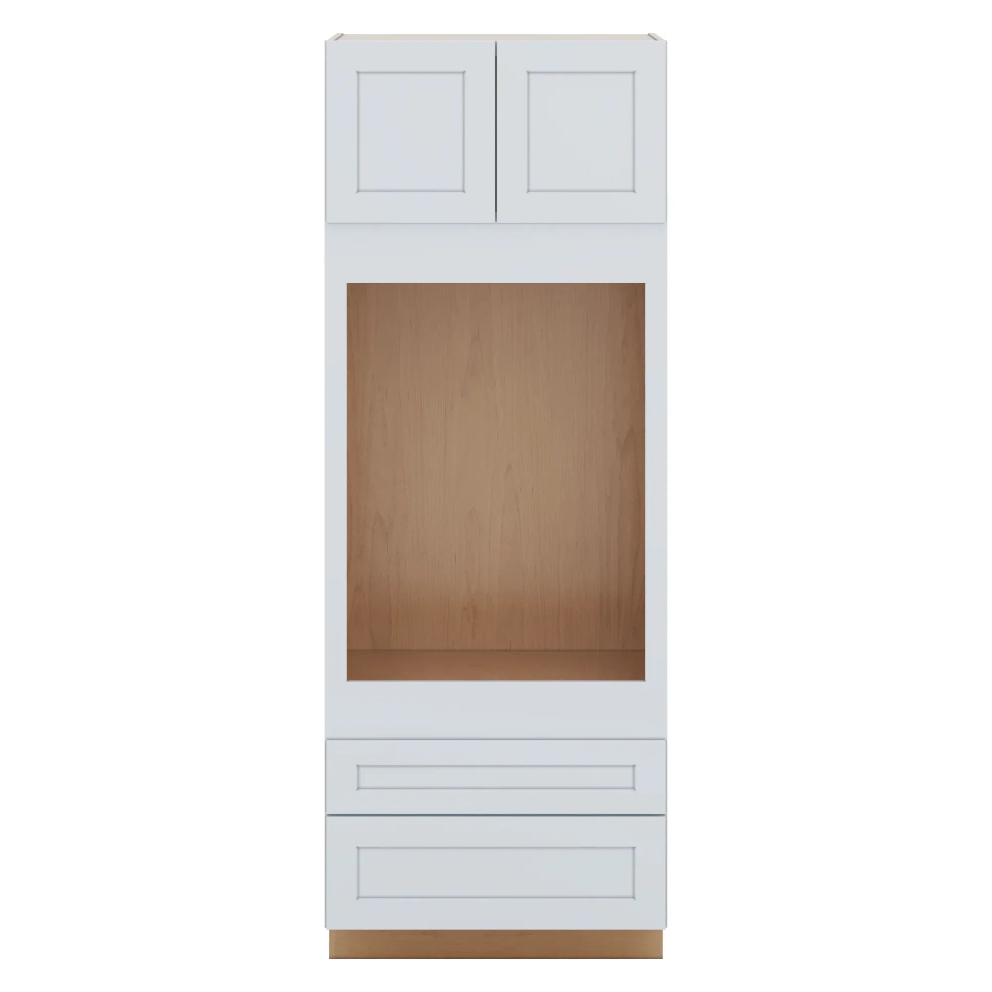 Two (2) Bottom Drawers 33" W x 90" H x 27" D