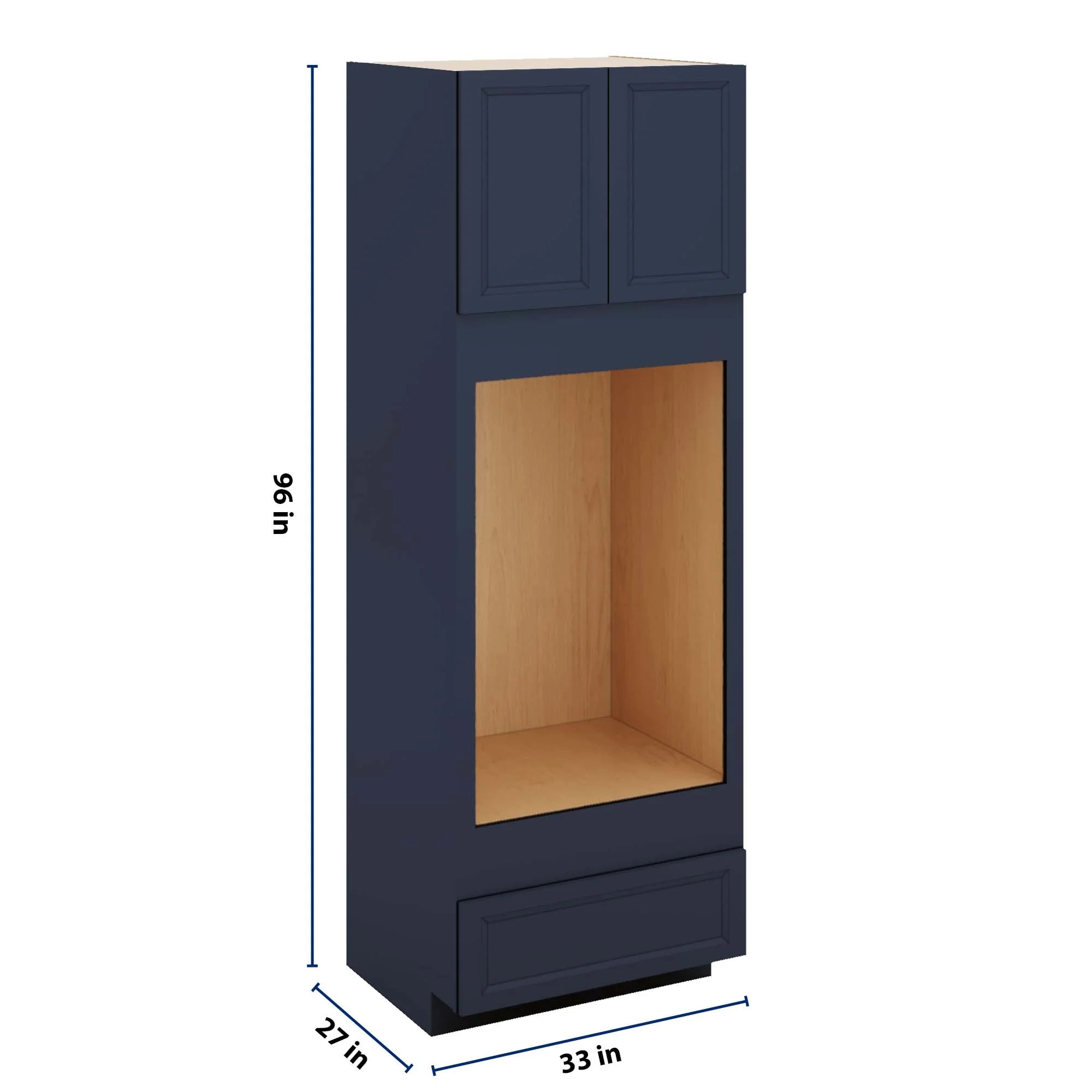 J&K Naval B7 Double Oven w/One (1) Bottom Drawer 33" W x 96" H x 27" D