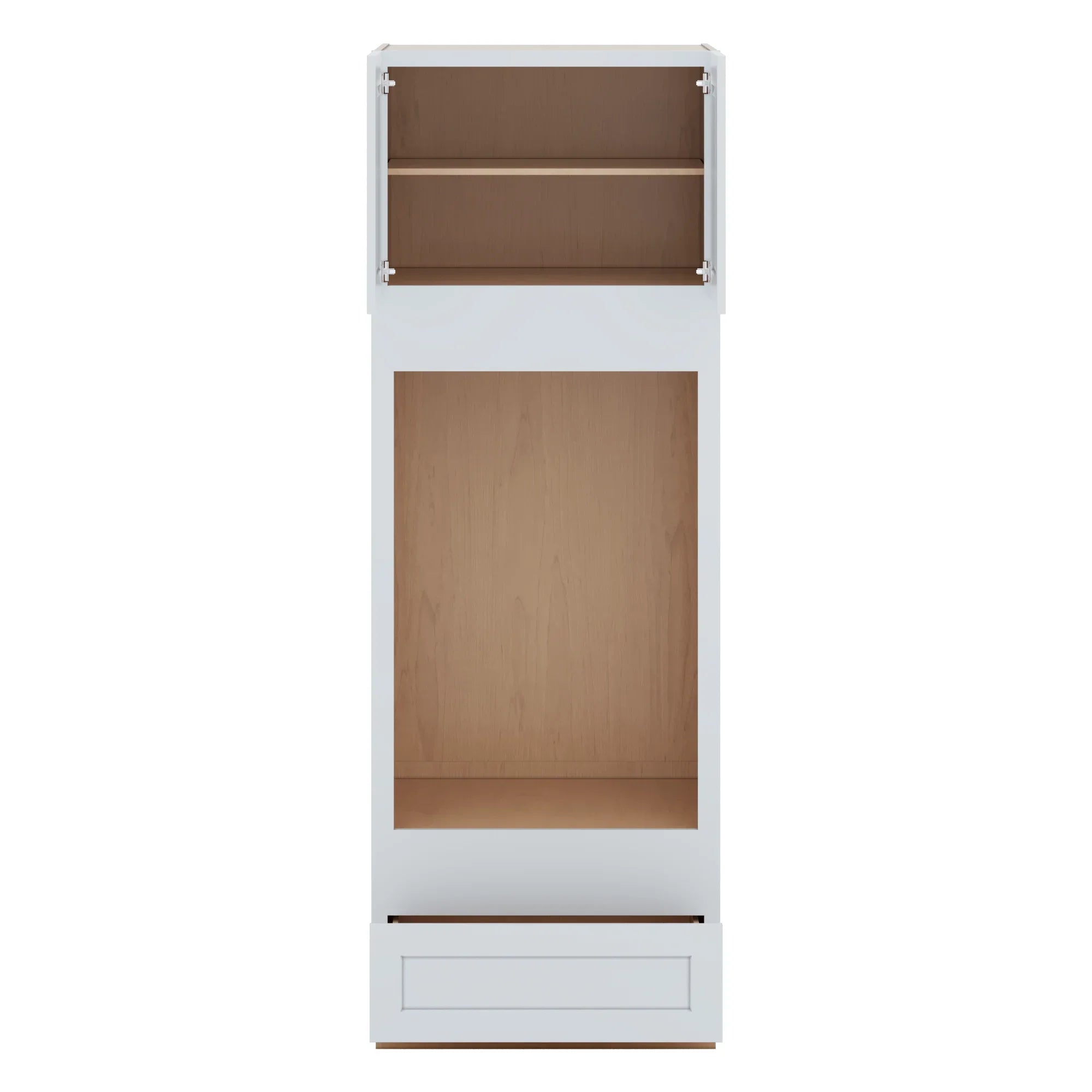 One (1) Bottom Drawer 33" W x 96" H x 27" D