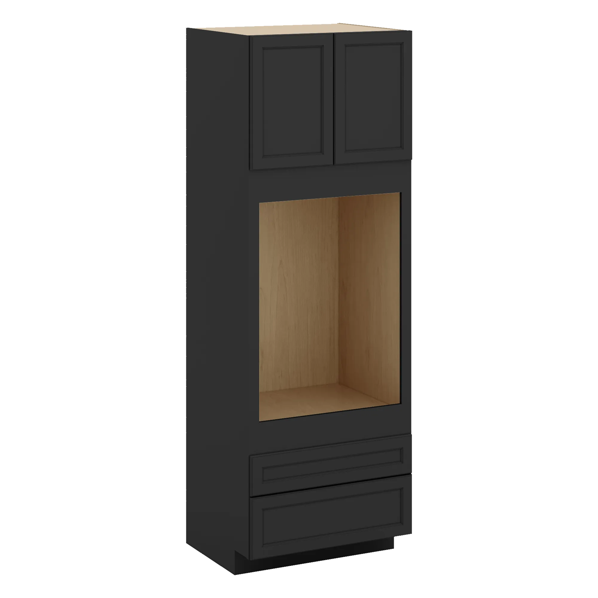 J&K Charcoal E2 Single Oven w/Two (2) Bottom Drawers 33" W x 96" H x 27" D