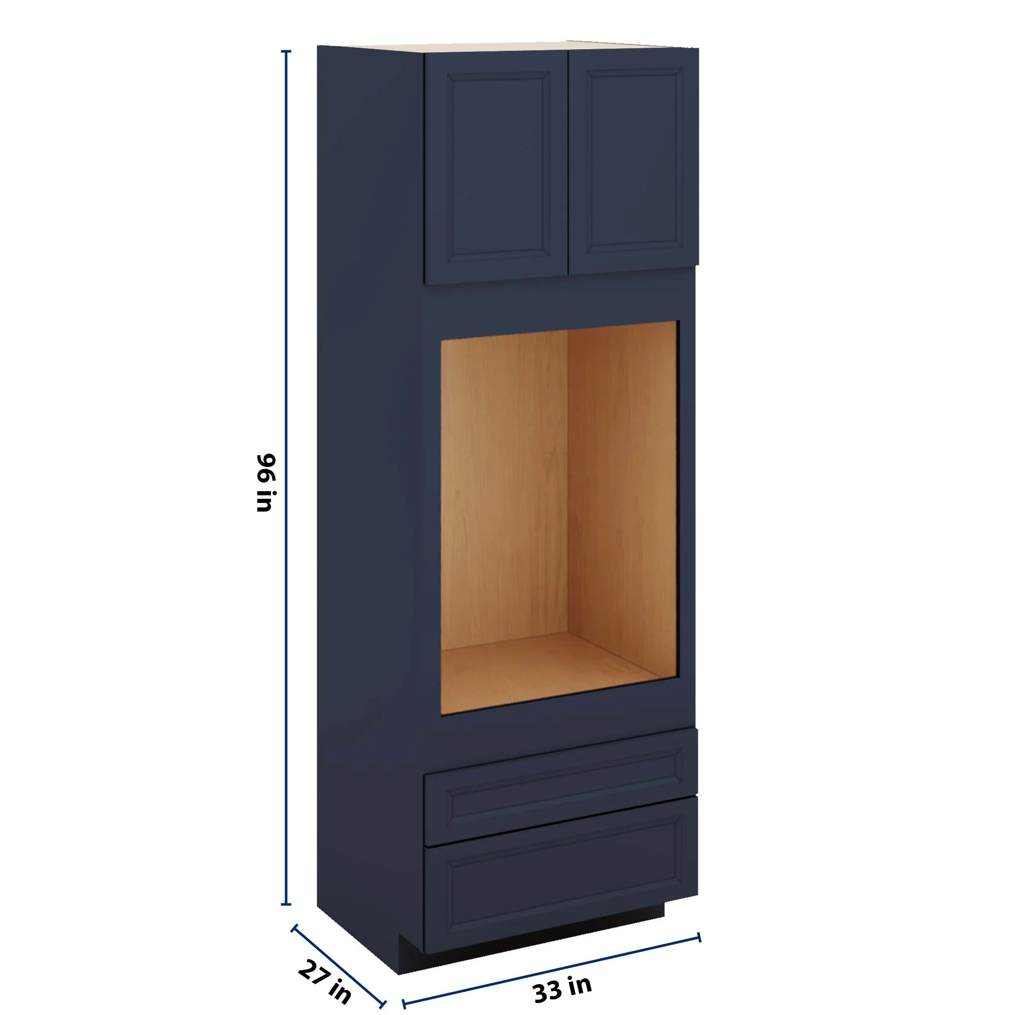 J&K Naval B7 Single Oven w/Two (2) Bottom Drawers 33" W x 96" H x 27" D