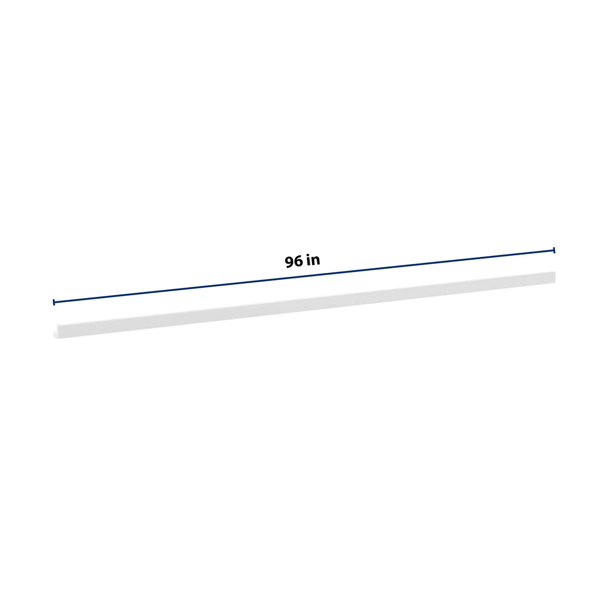 CNC Luxor 5-Piece White 96" W X 3/4" H Outside Corner Molding 135°