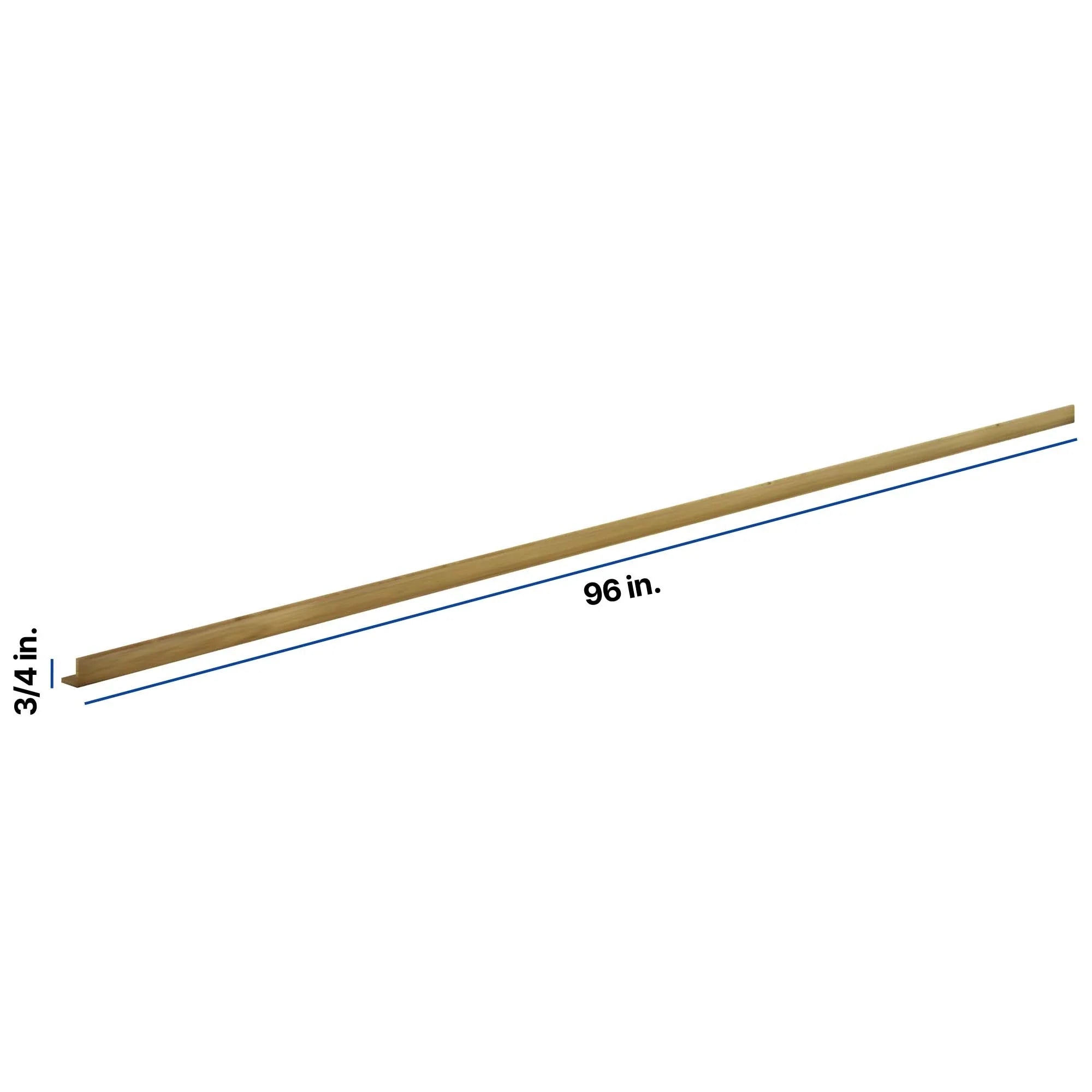 Modernform Cabinet Natural Shaker 96" W X 3/4" H X 3/4" D Outside Crown Molding