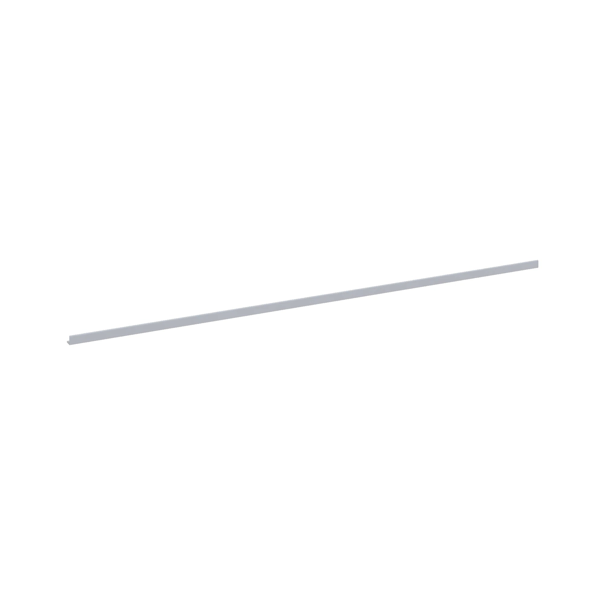 Modernform Cabinet Grey Shaker 96" W X 3/4" H X 3/4" D Outside Crown Molding