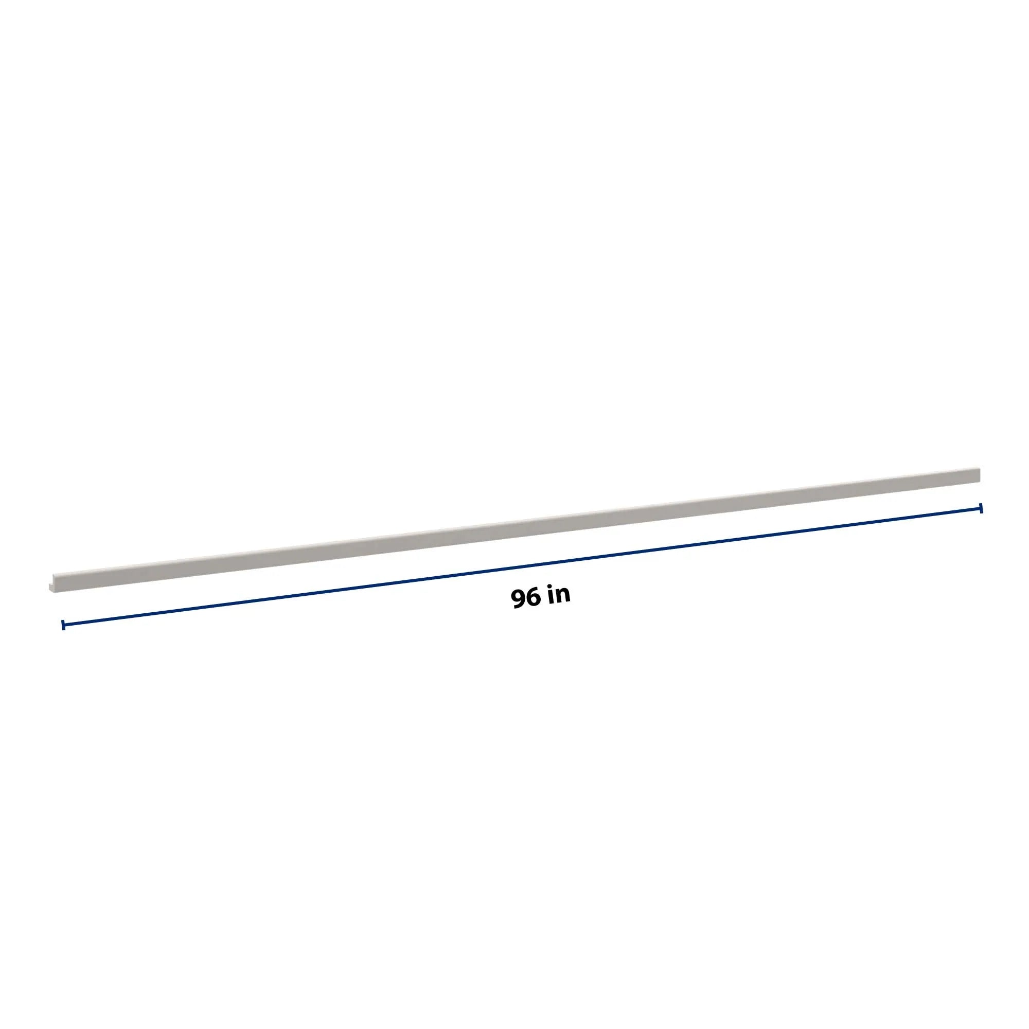 cnc luxor 5 piece misty grey 96 w x 3 4 h outside corner molding