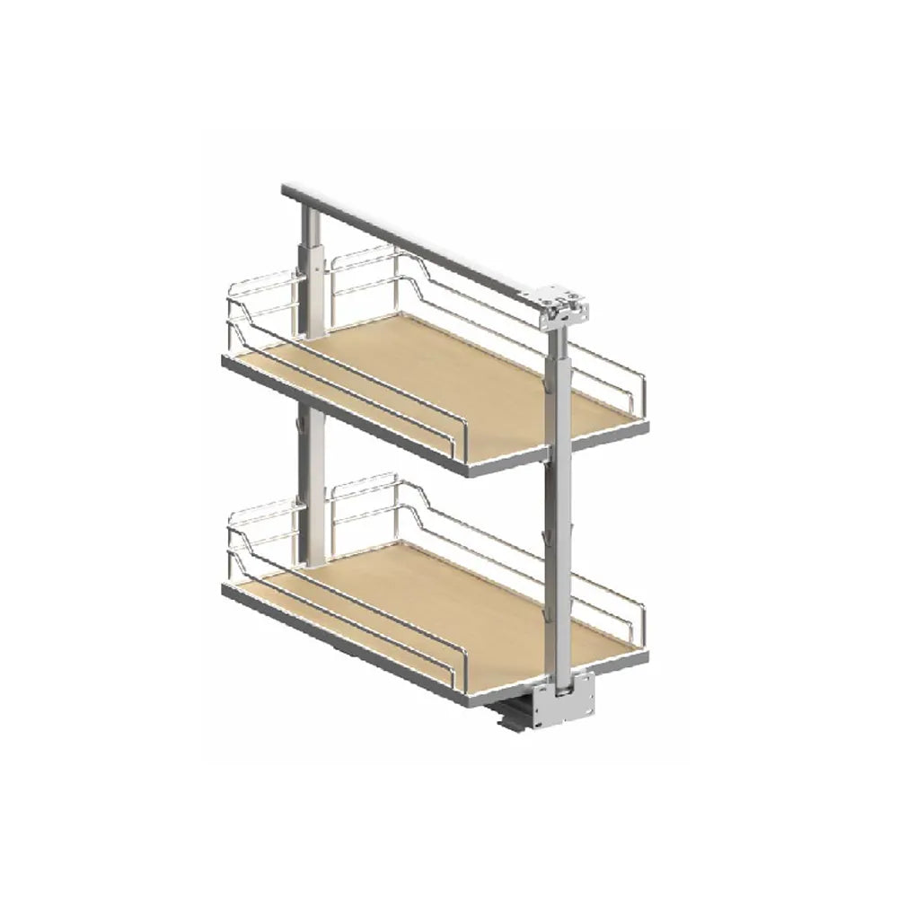 Fabuwood Ovela Catalina Metallo 1 9" W Full Door Mounted Pull Out