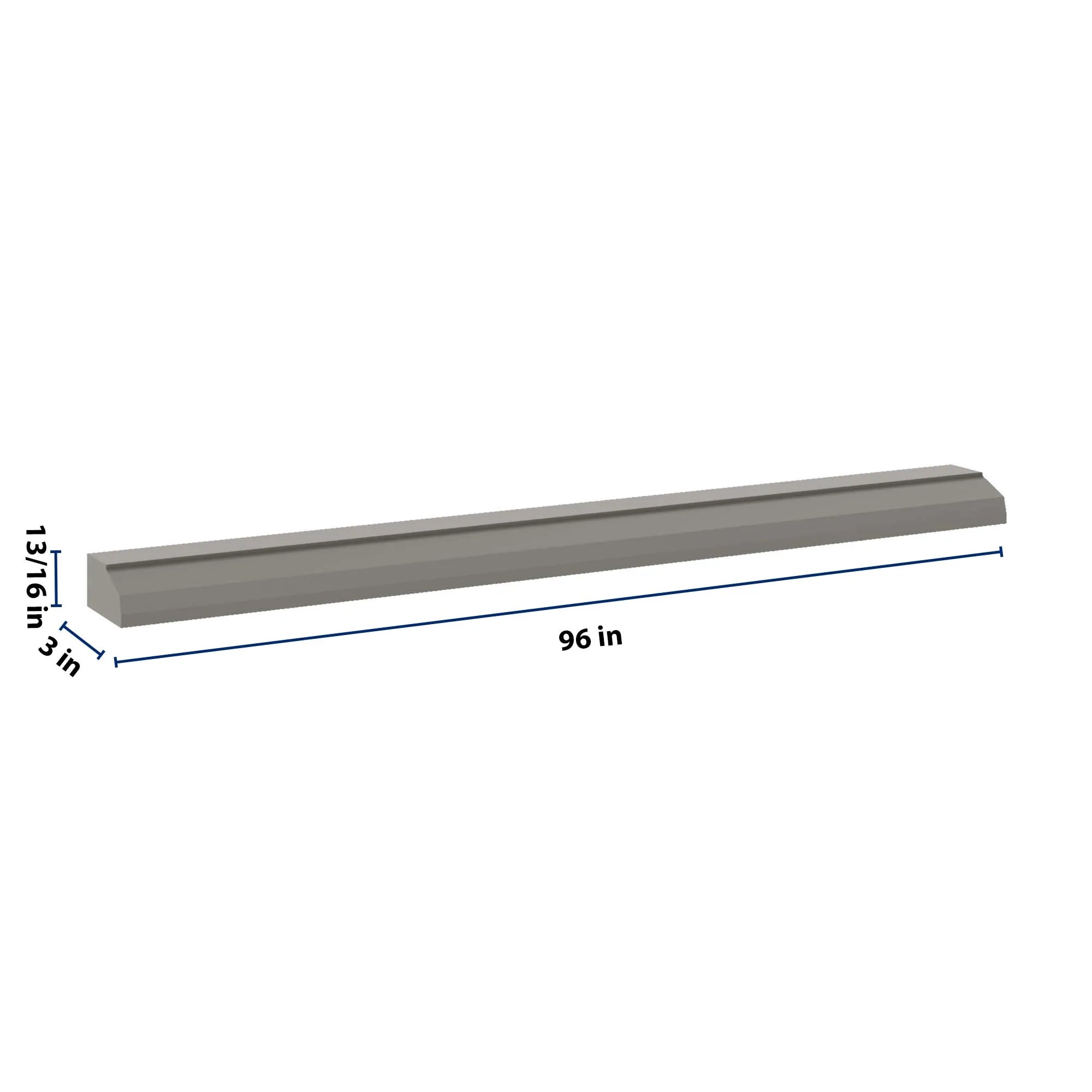 J&K Greige K3 96" W Ogee Molding