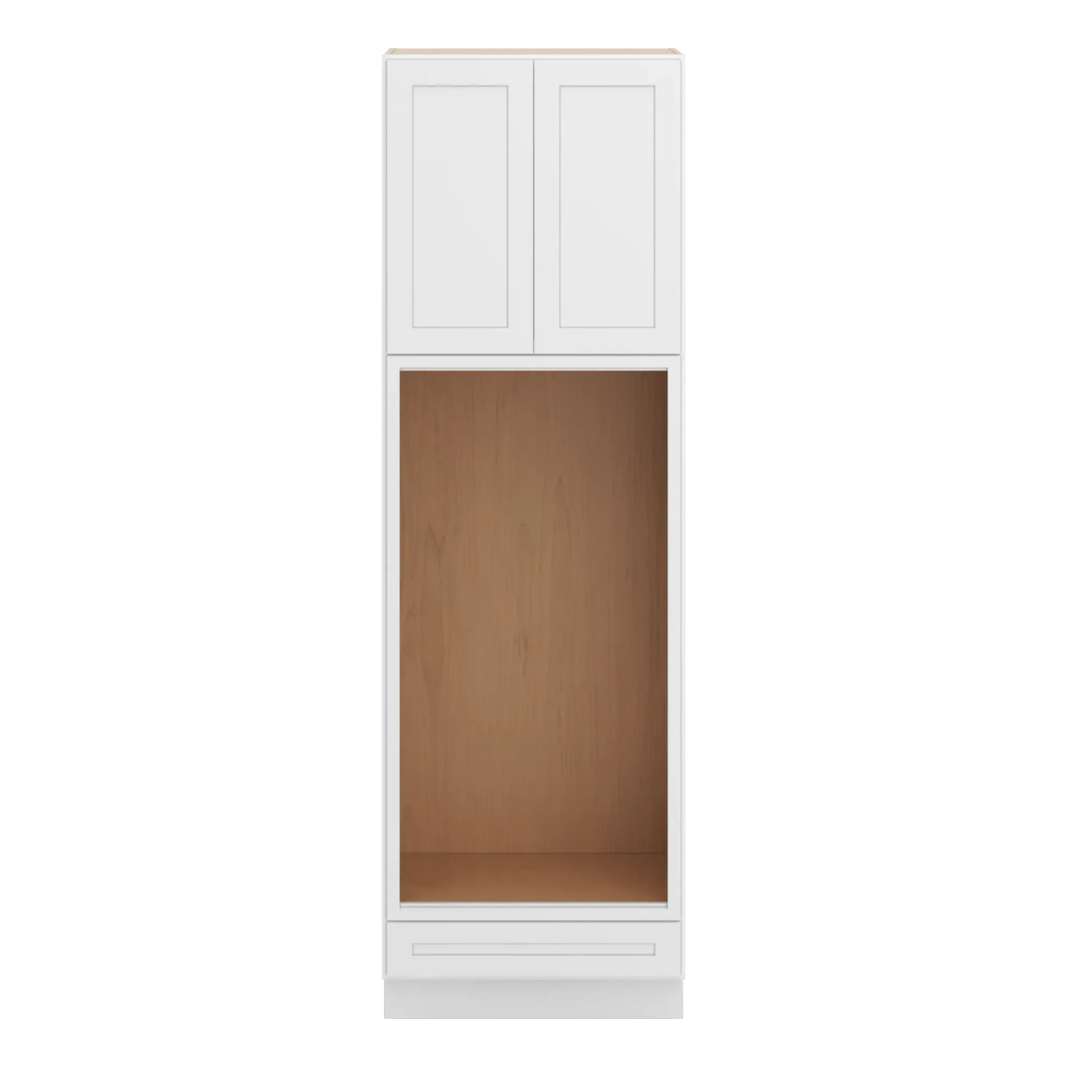 cnc luxor white 30 w x 96 h double oven cabinet