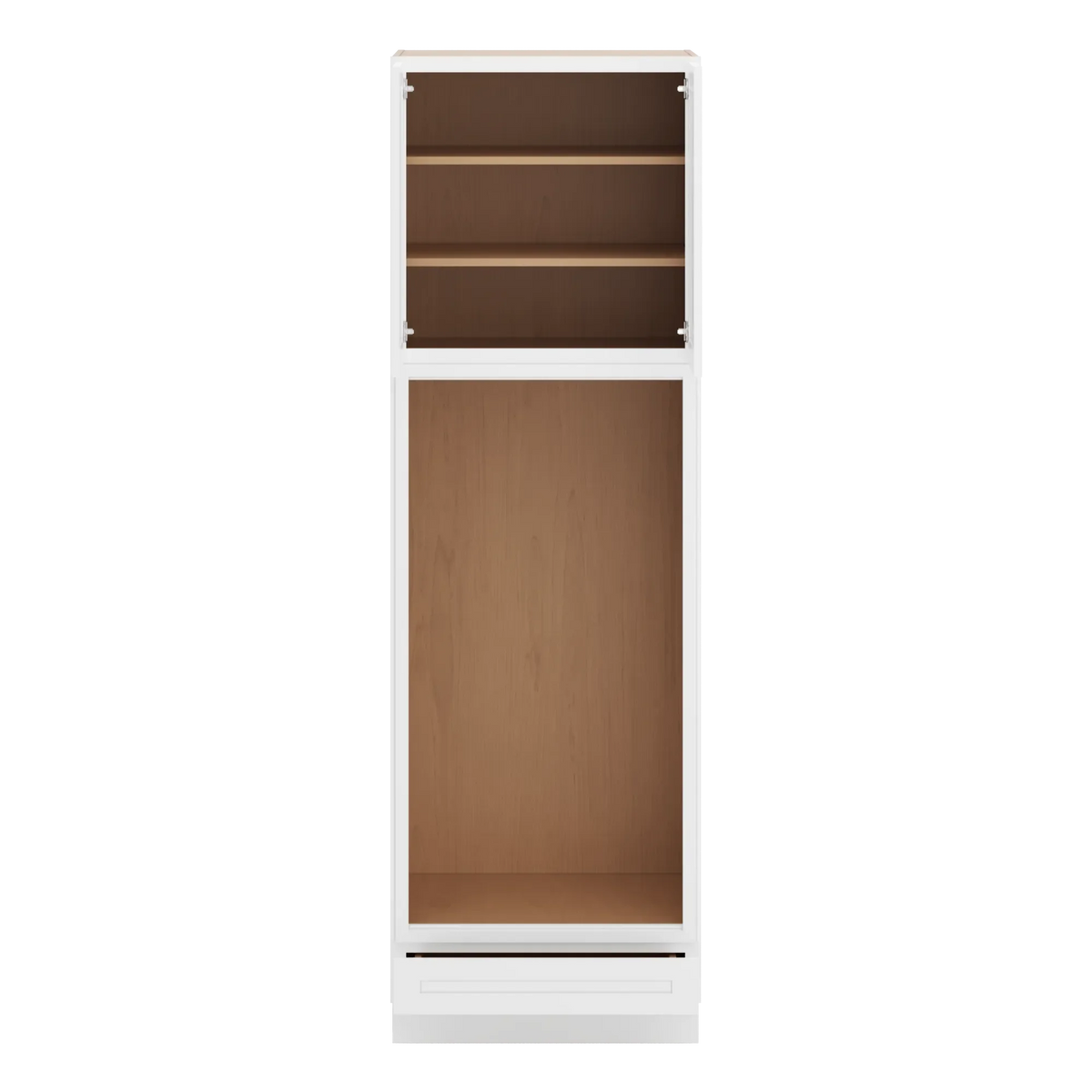 cnc luxor white 30 w x 96 h double oven cabinet