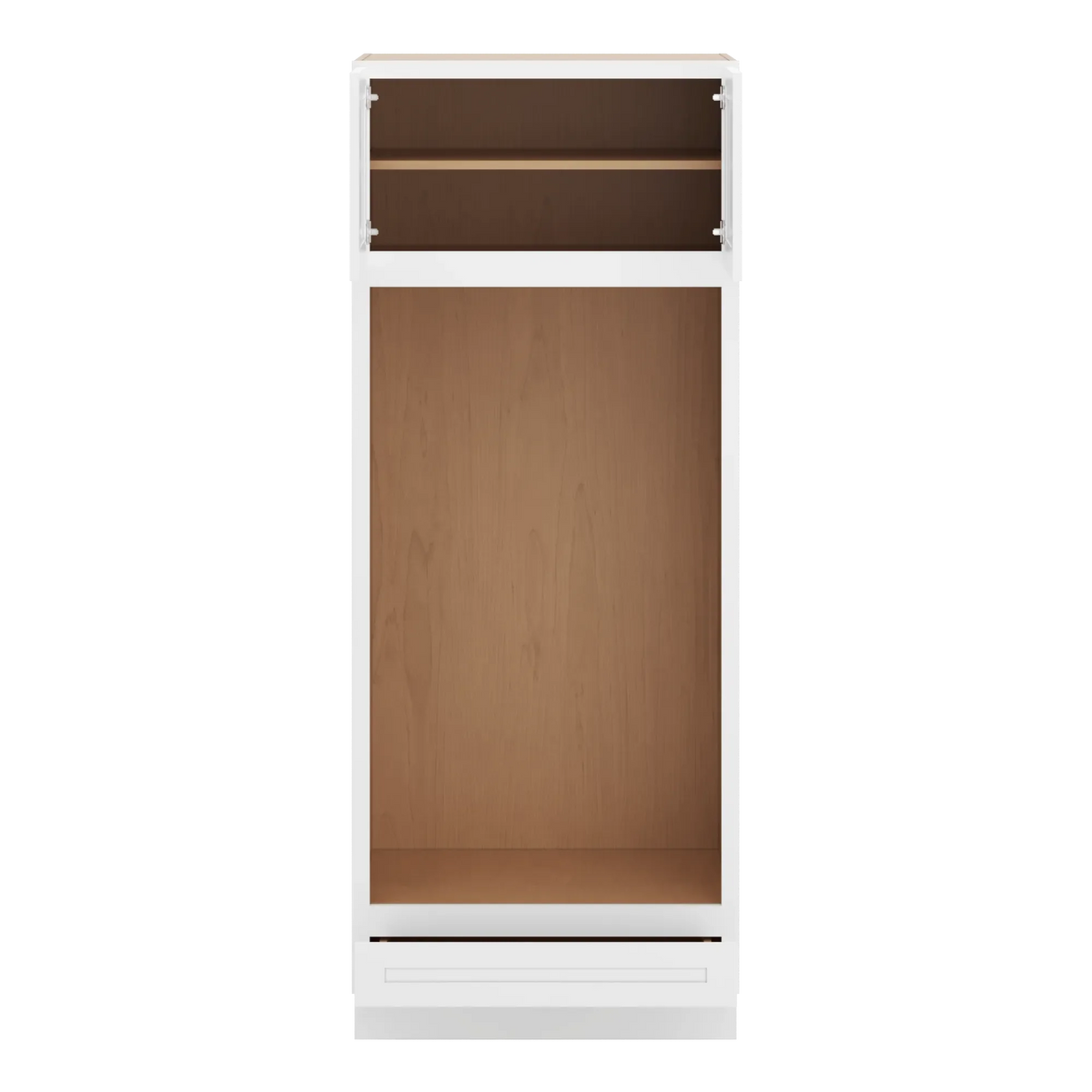 cnc luxor white 33 w x 84 h double oven cabinet