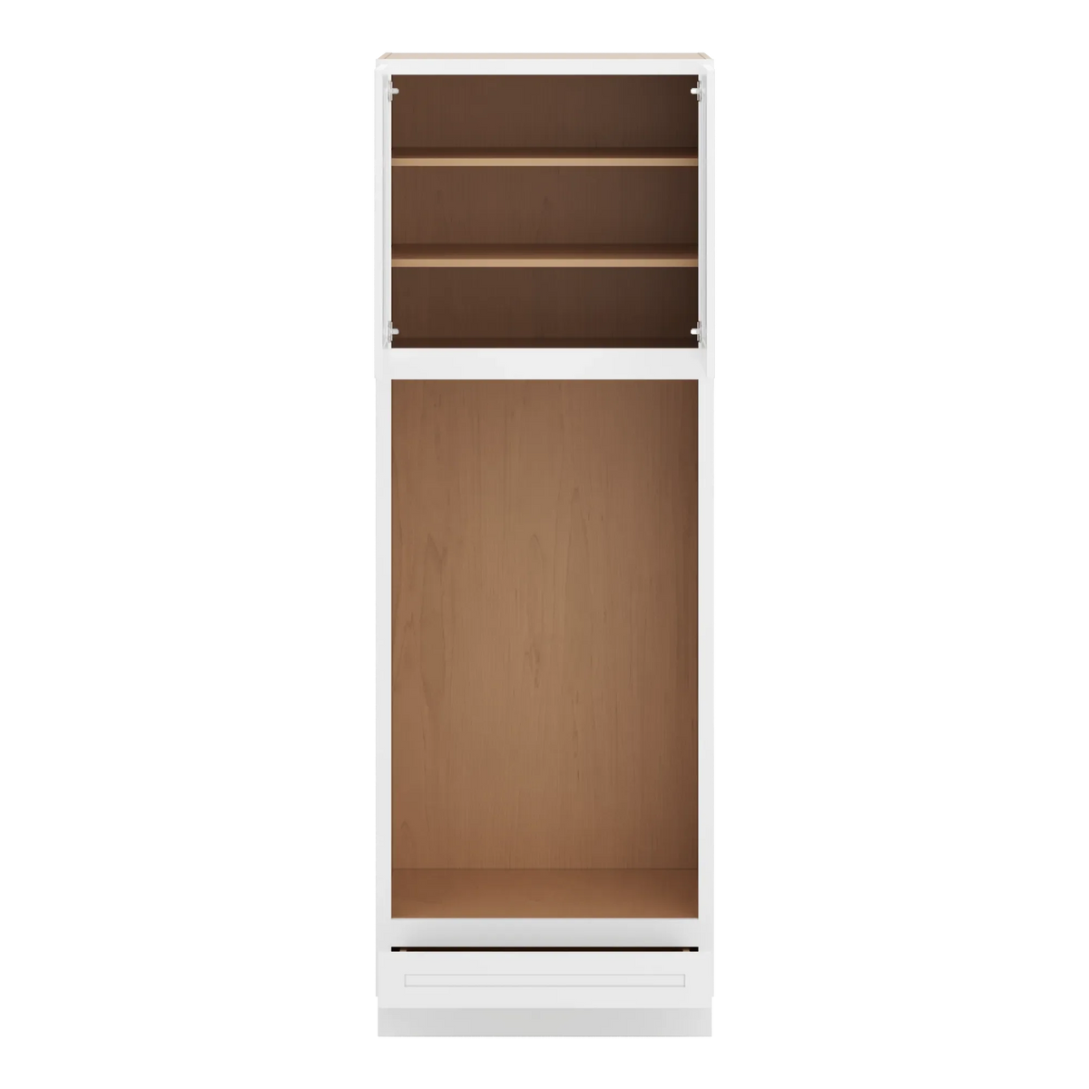 cnc luxor white 33 w x 96 h double oven cabinet