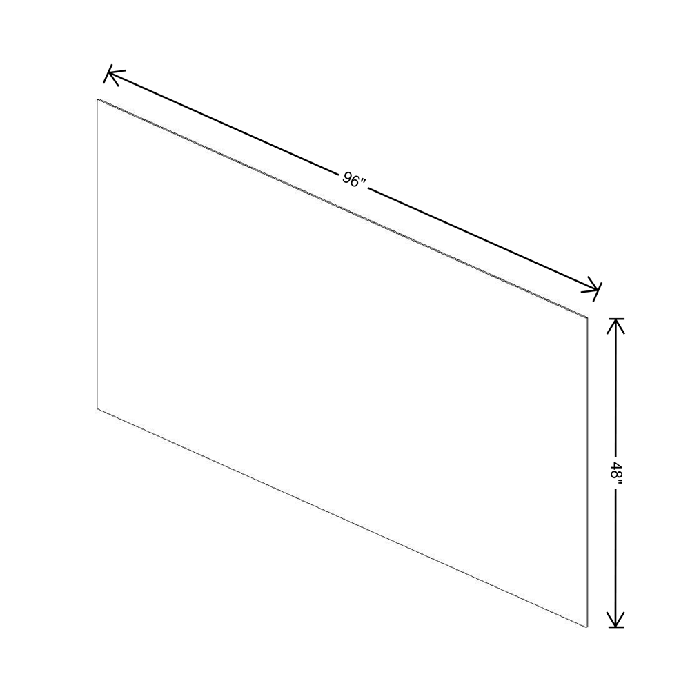 Fabuwood Allure Galaxy Horizon MDF PANEL 4X8 1/4"