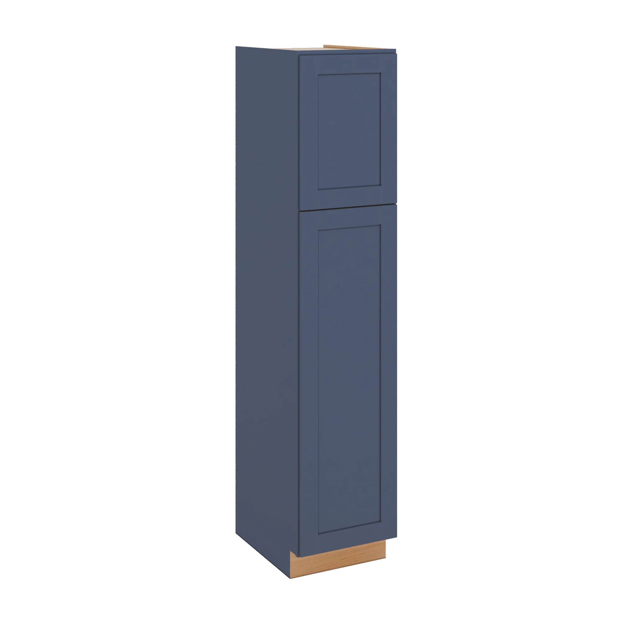 Modernform Cabinet Signature Blue 18" W X 84" H X 24" D Tall Pantry Cabinet