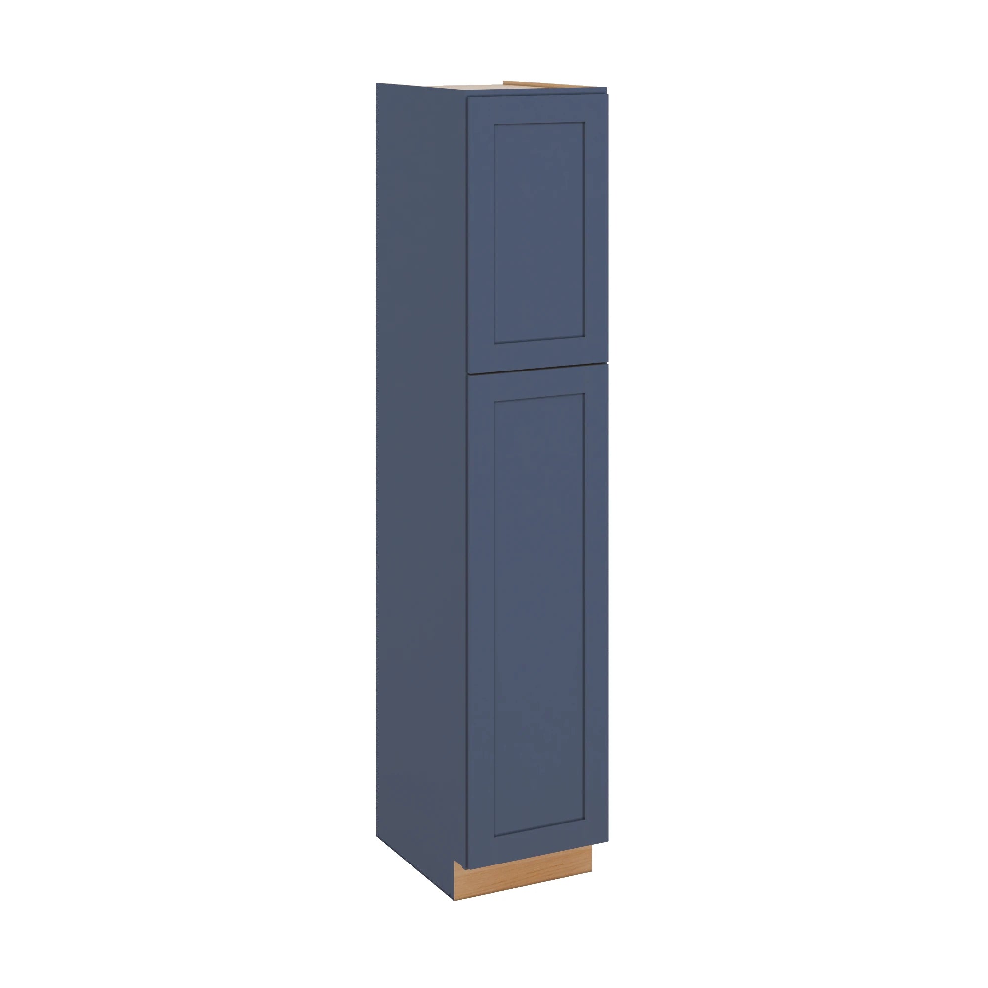 Modernform Cabinet Signature Blue 18" W X 90" H X 24" D Tall Pantry Cabinet