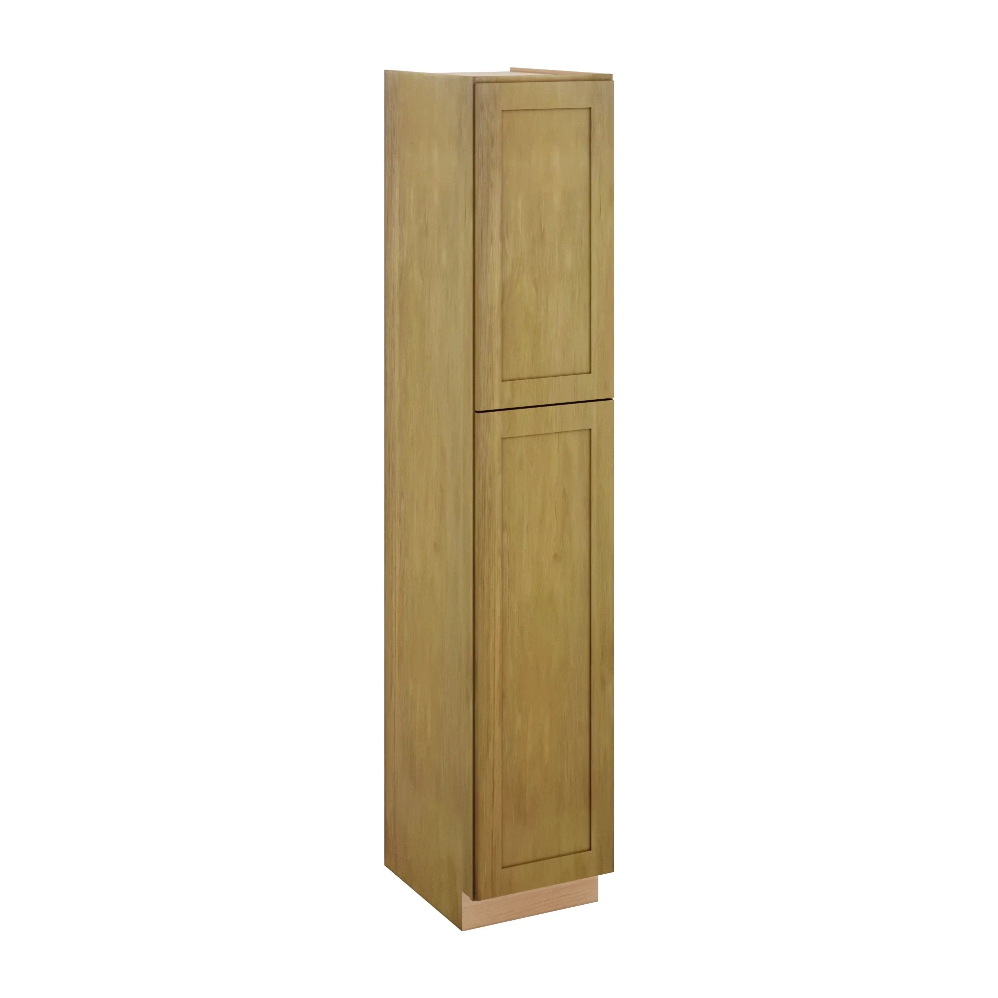 Modernform Cabinet Natural Shaker 18" W X 96" H X 24" D Tall Pantry Cabinet