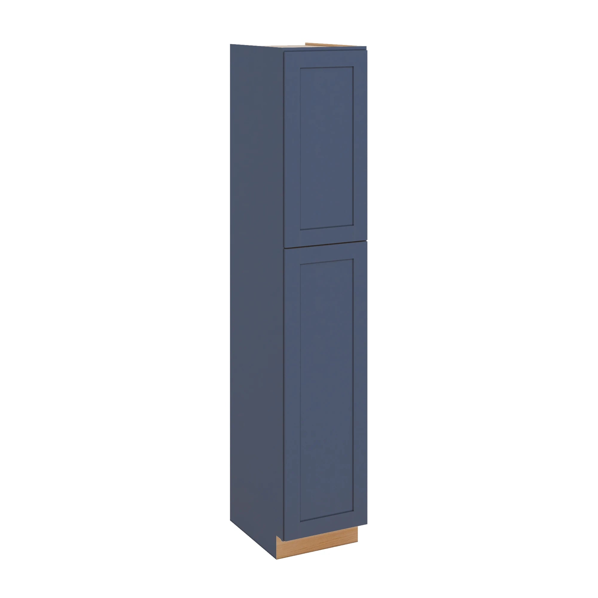 Modernform Cabinet Signature Blue 18" W X 96" H X 24" D Tall Pantry Cabinet