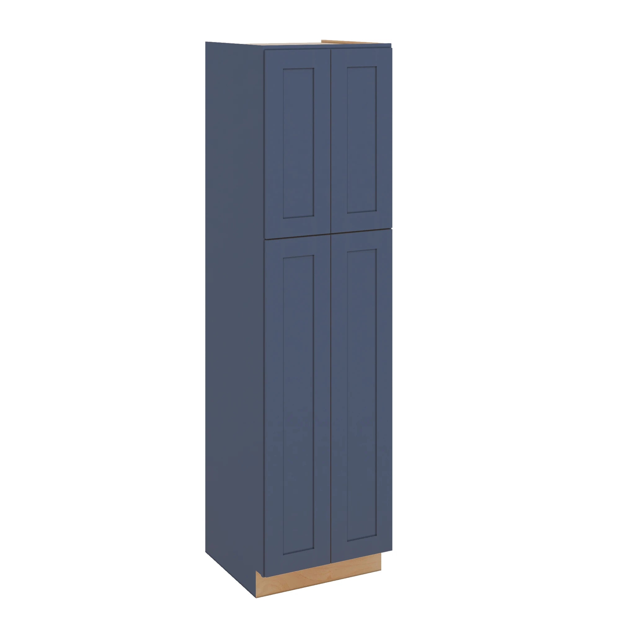Modernform Cabinet Signature Blue 24" W X 90" H X 24" D Tall Pantry Cabinet