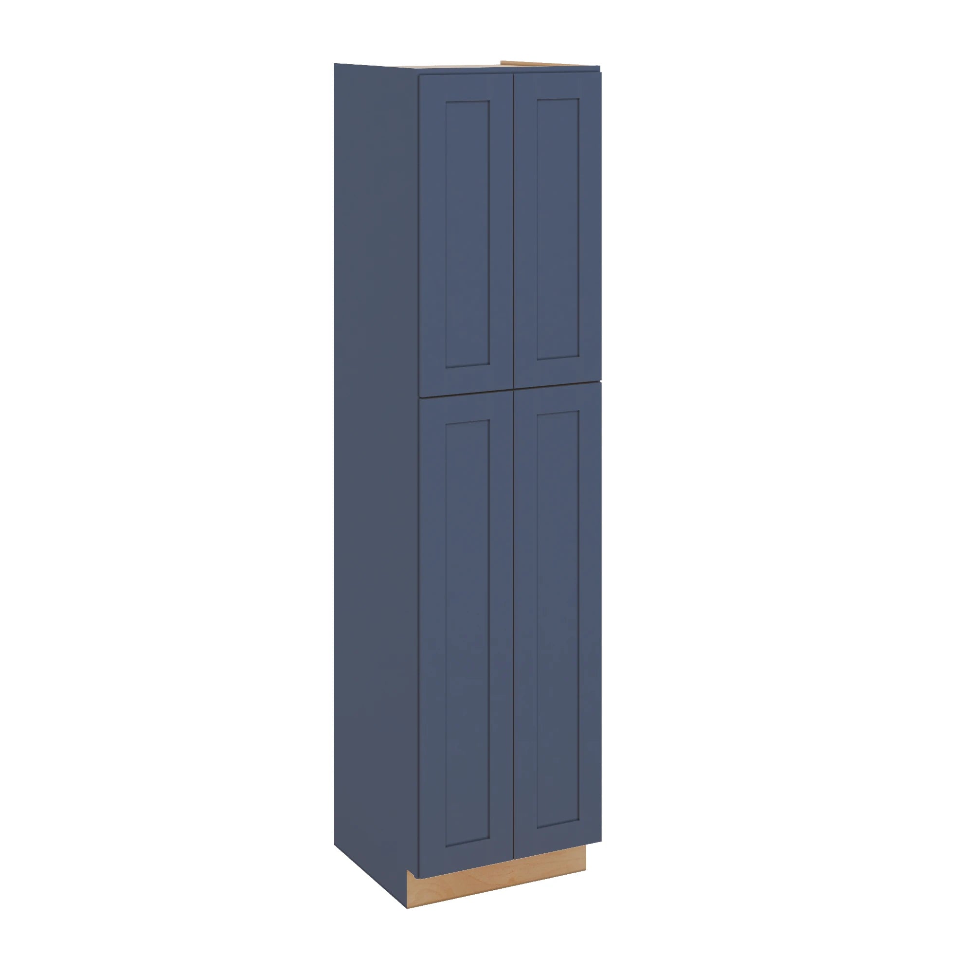 Modernform Cabinet Signature Blue 24" W X 96" H X 24" D Tall Pantry Cabinet