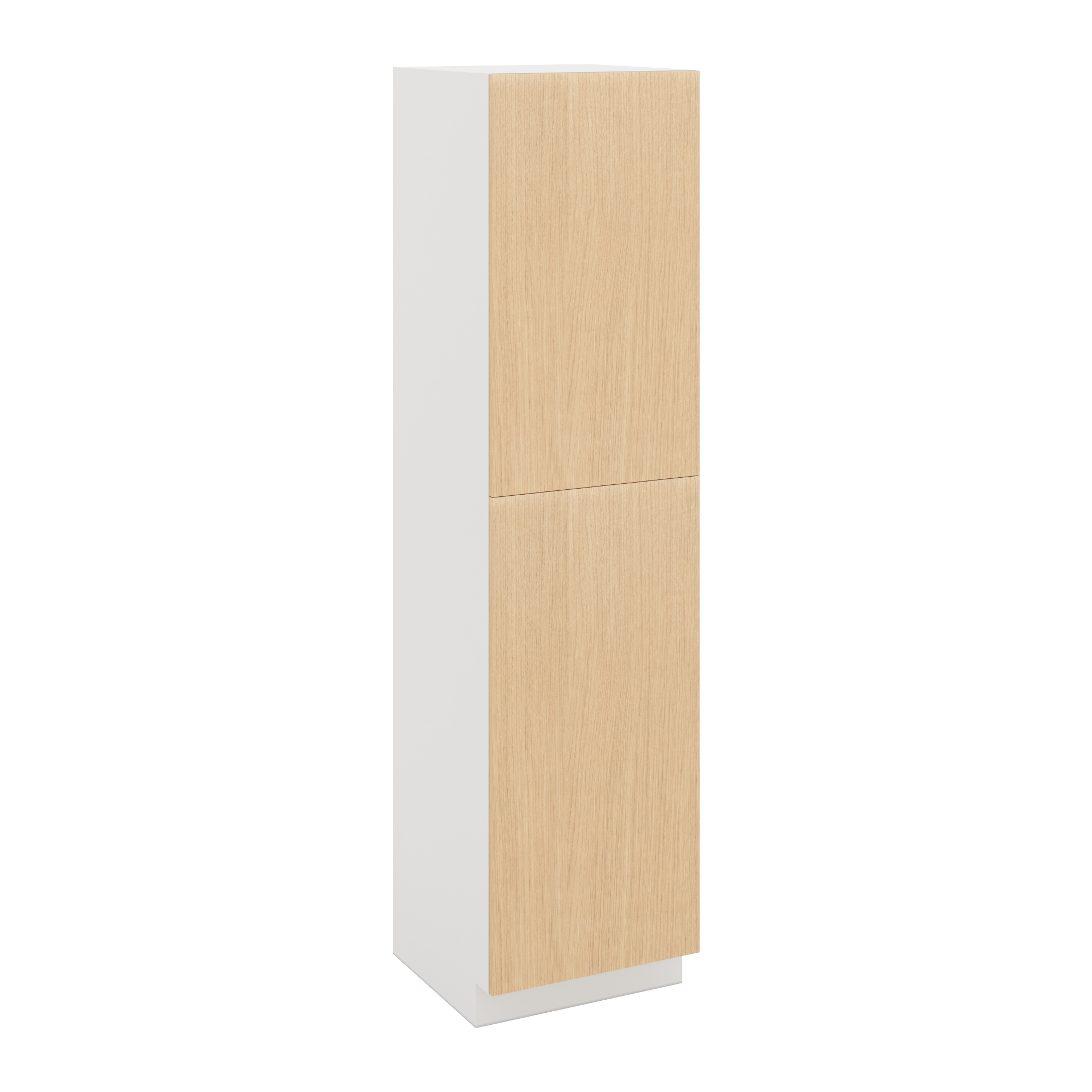 Modernform Cabinet Natural Oak 24" W X 96" H X 24" D Single Door Tall Pantry Cabinet