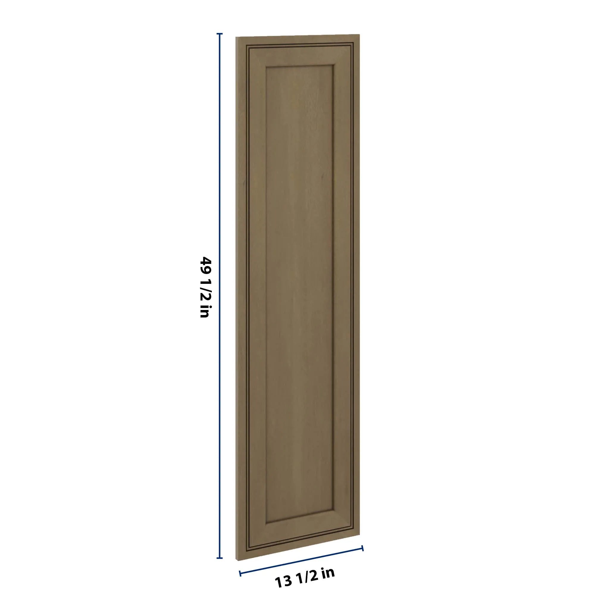 J&K Hazel H8 Dummy Lower Door Panel 13 1/2" W x 49 1/2" H