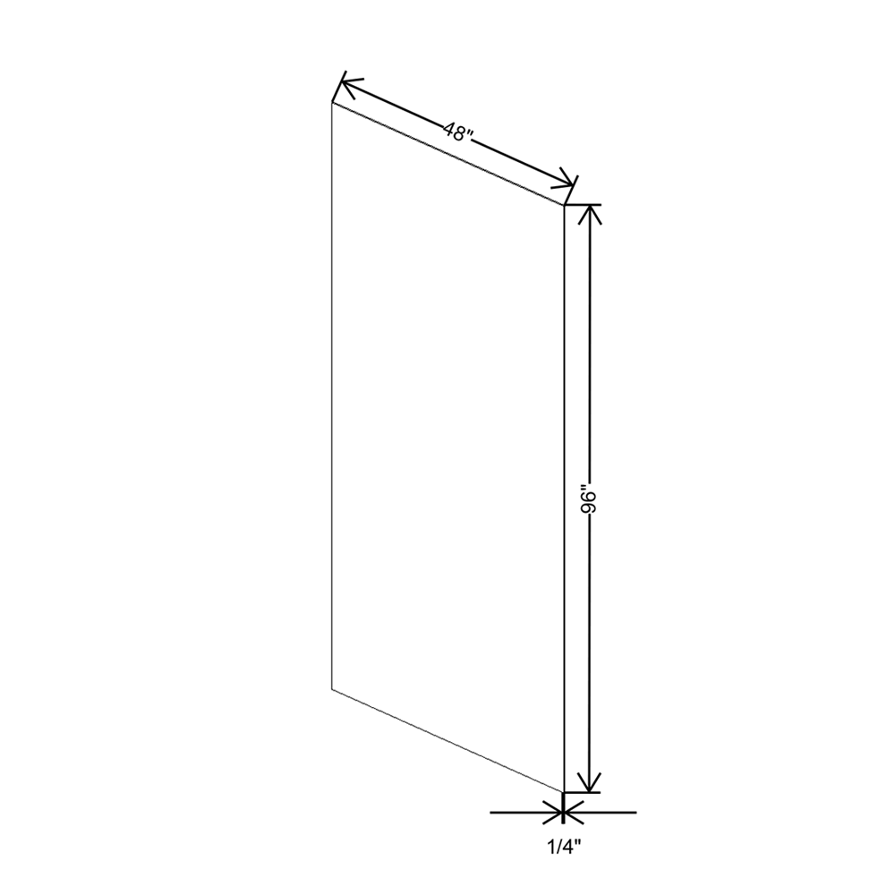 Cubitac Imperial Madison Dusk 48"x96"x1/4" Panel