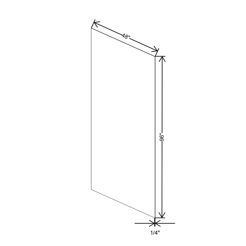 Cubitac Imperial Montclair Cashmere 48"x96"x1/4" Panel