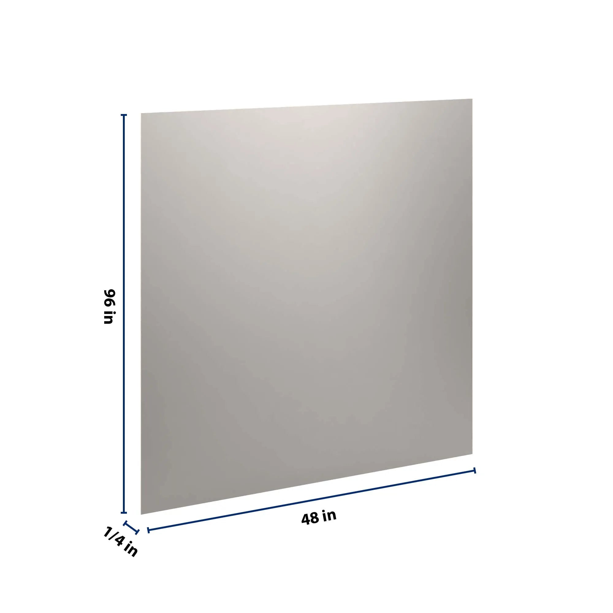 cnc luxor 5 piece misty grey 1 4 w x 96 h x 48 d plywood panel