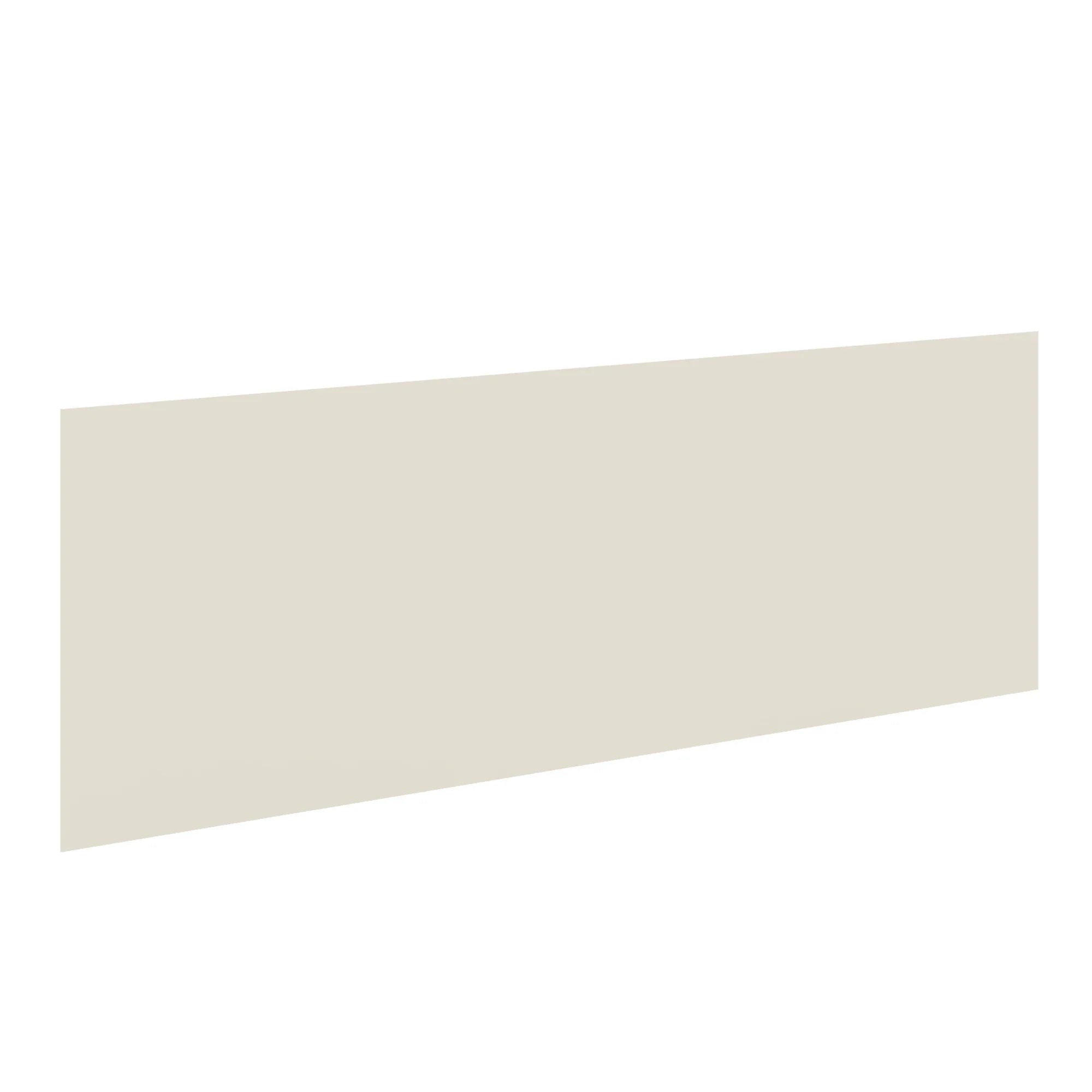 Modernform Cabinet Slim Dove White 1/2" W X 34 1/2" H X 96" D Tall Back Panels