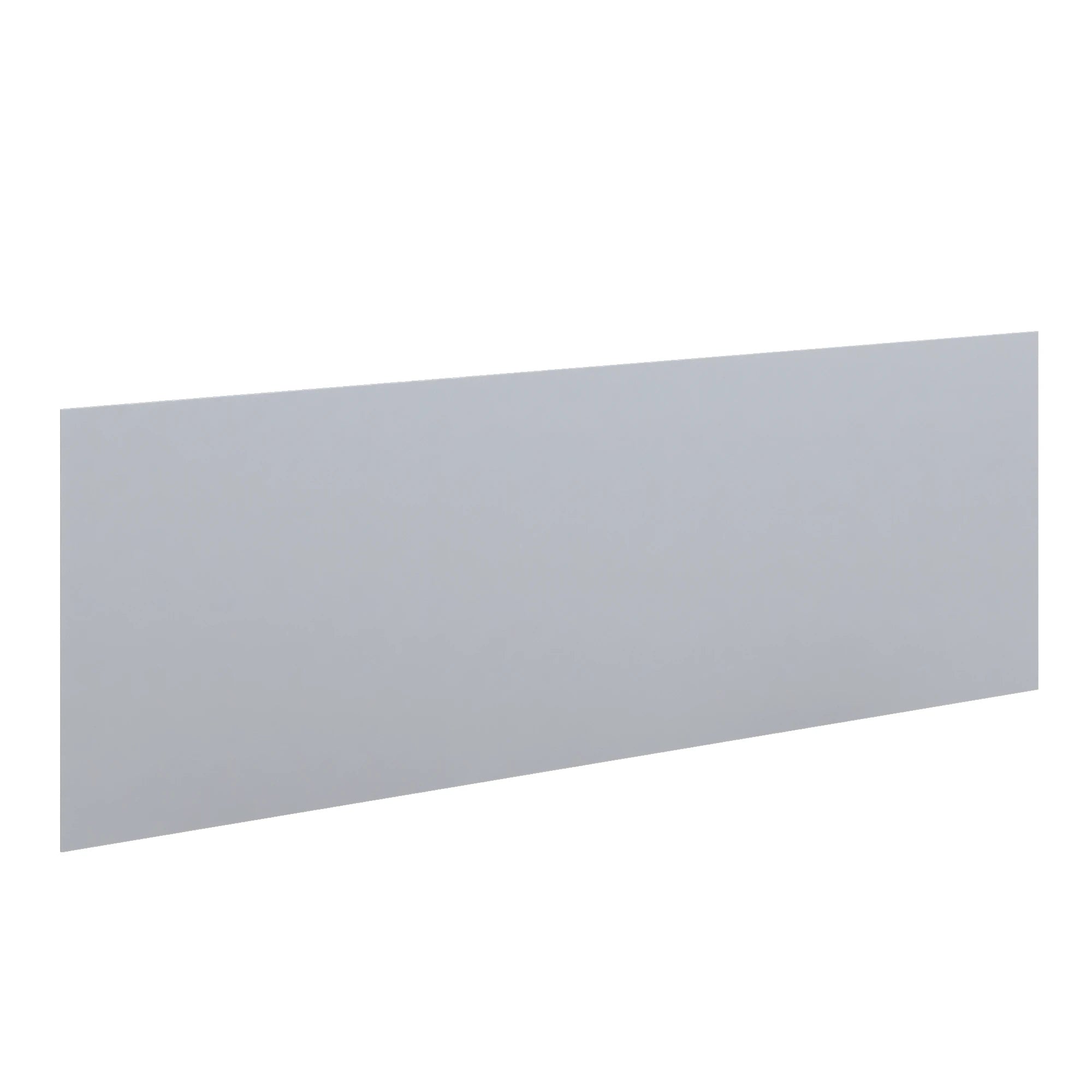 Modernform Cabinet Grey Shaker 1/2" W X 34 1/2" H X 96" D Tall Back Panels