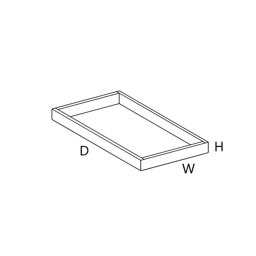 Wolf Classic Dartmouth 5-Piece Grey Stain Pull Out Shelf {Shipped Loose}