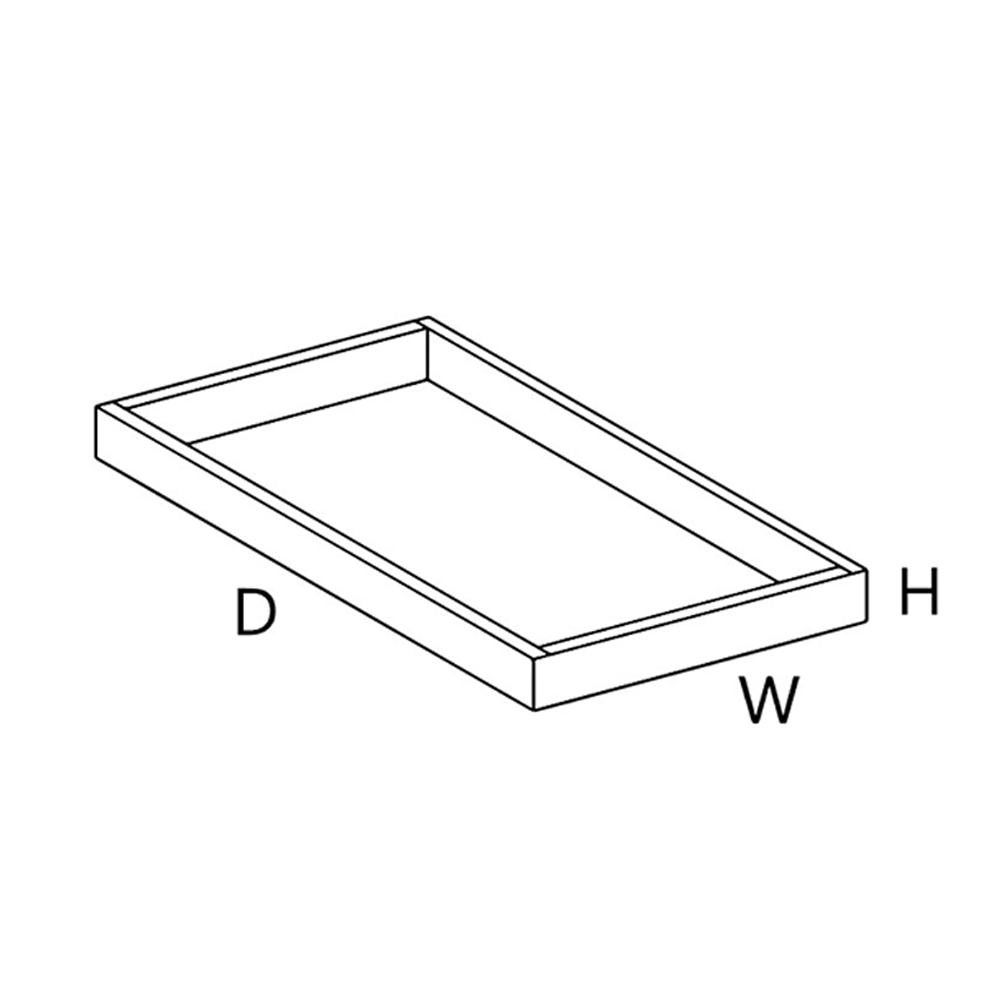 Wolf Classic Dartmouth White Paint 21"D Pull Out Shelf w/SC {Shipped Loose}