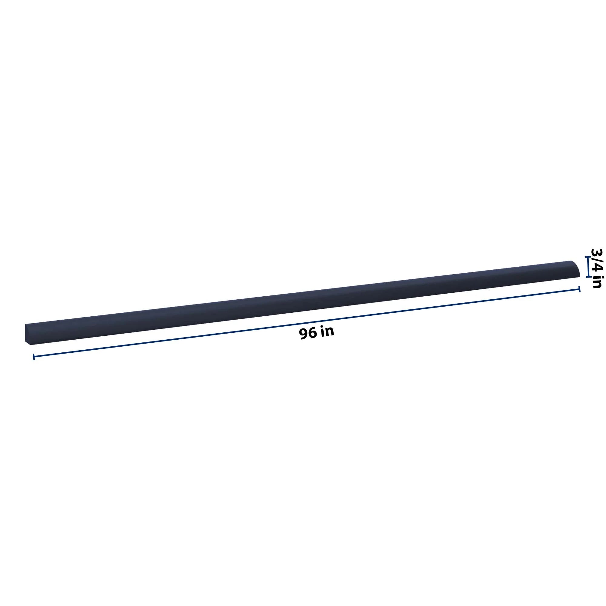 J&K Naval B7 96" W Quarter Round Molding