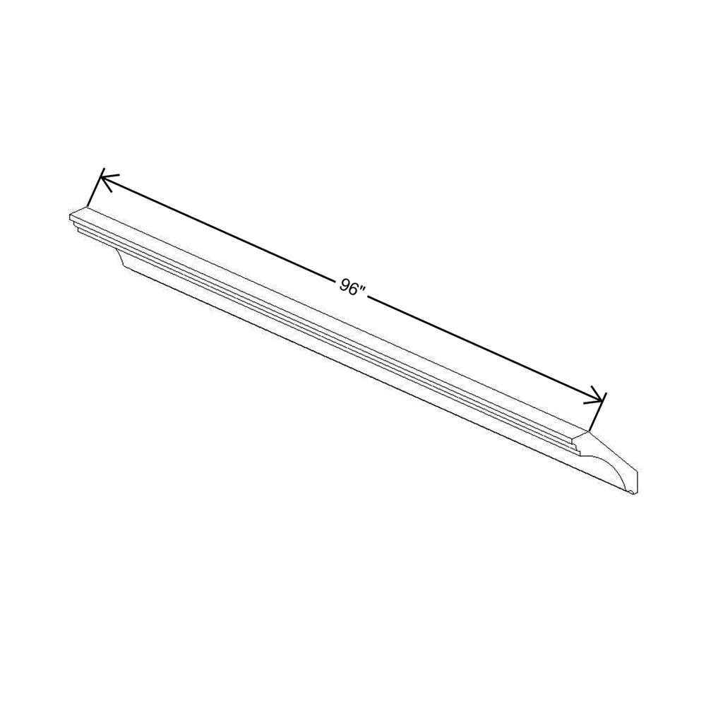 CNC Luxor Harvest 96" W X 3 1/8" H X 2 1/8" D Royal Cove Crown Molding