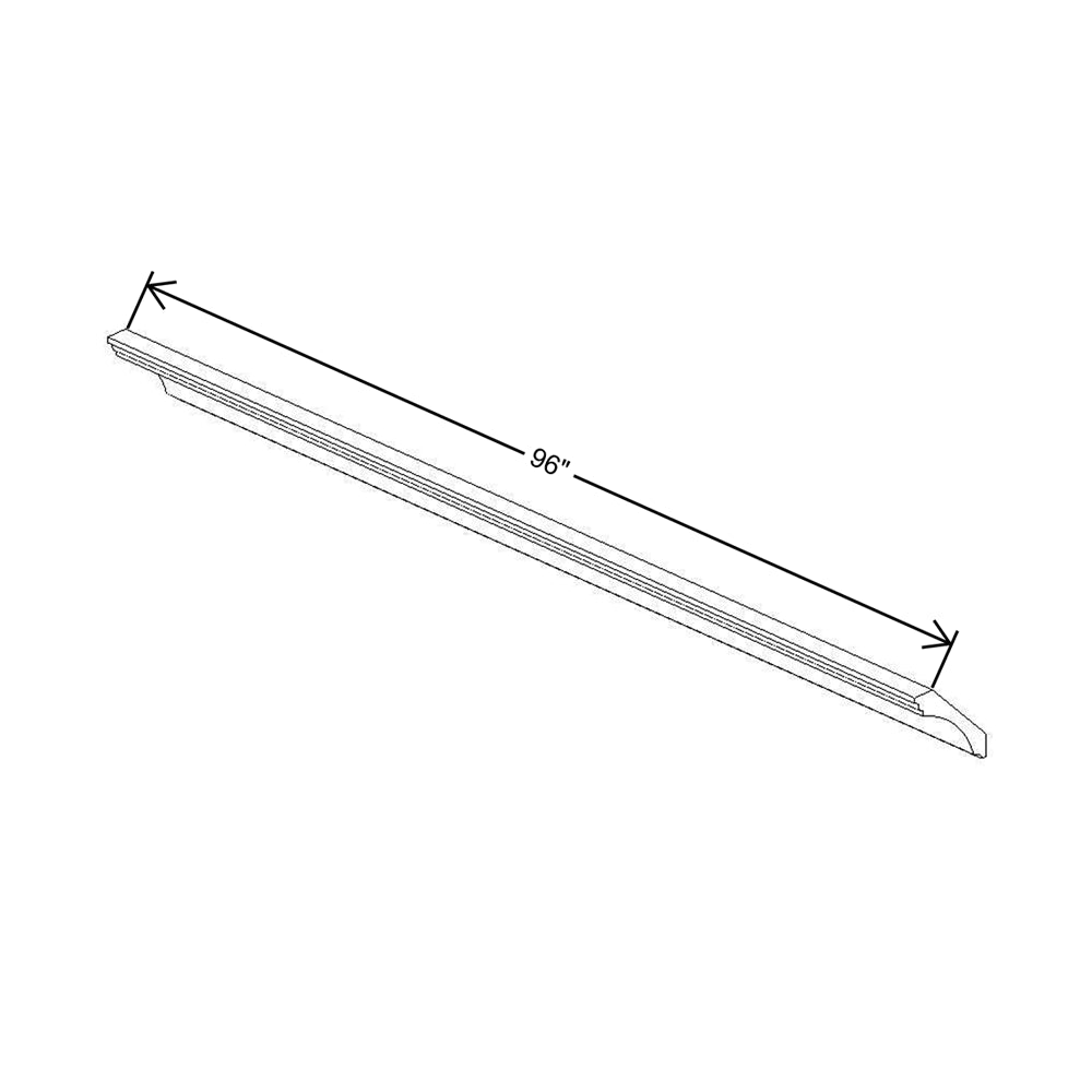 CNC Luxor Harvest 96" W X 3 1/4" H X 2 1/4" D Royal Cove Crown Molding