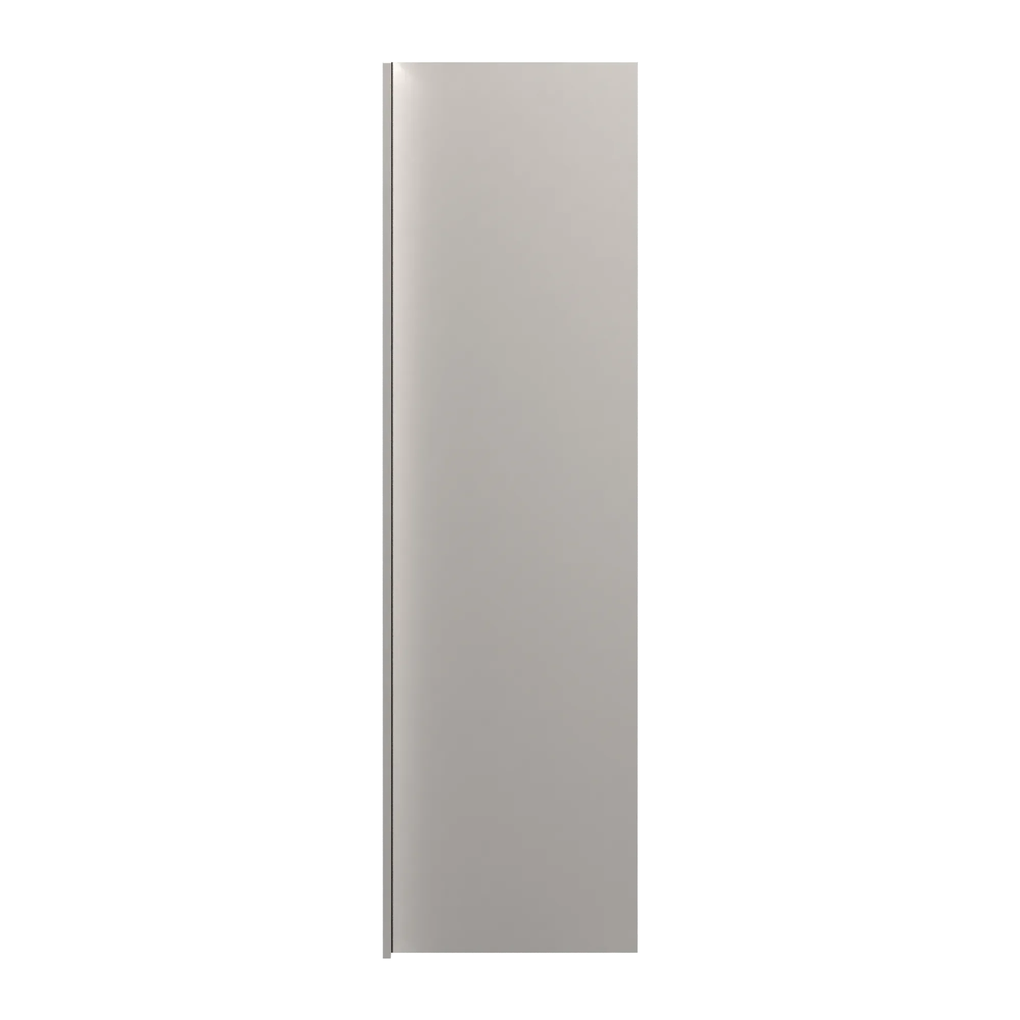 cnc luxor 5 piece misty grey 3 w x 84 h x 24 d refrigerator end panel