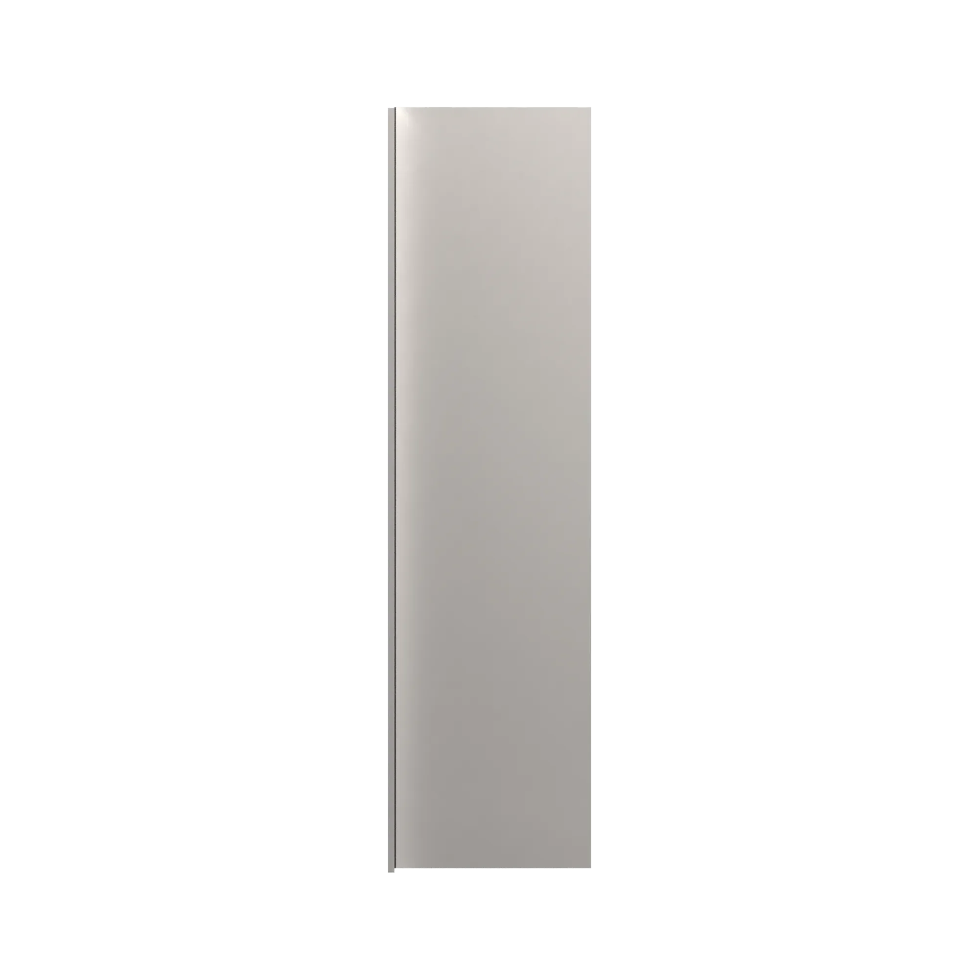 cnc luxor 5 piece misty grey 3 w x 90 h x 24 d refrigerator end panel