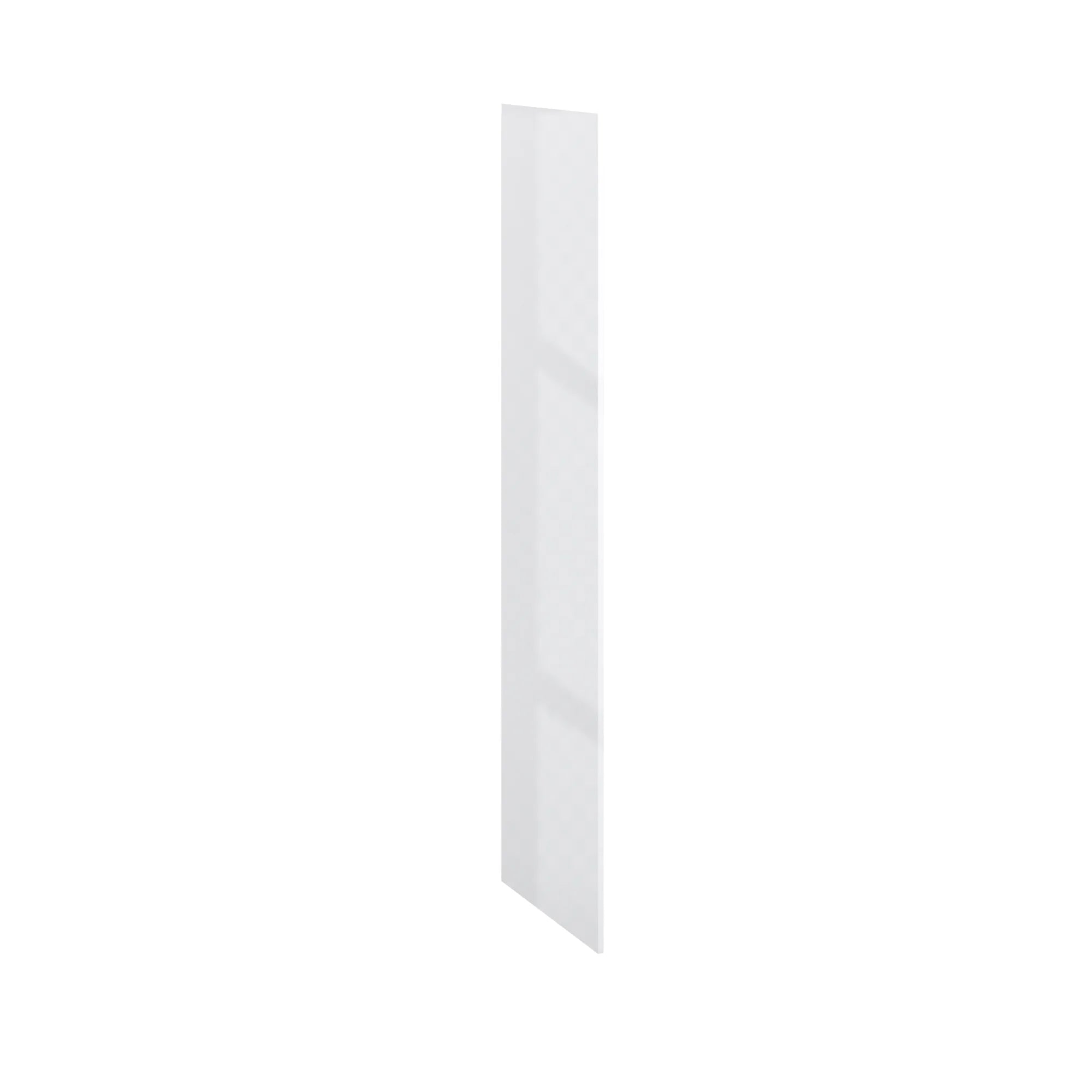Modernform Cabinet Gloss White 3/4" W X 96" H X 25" D Refrigerator End Panel