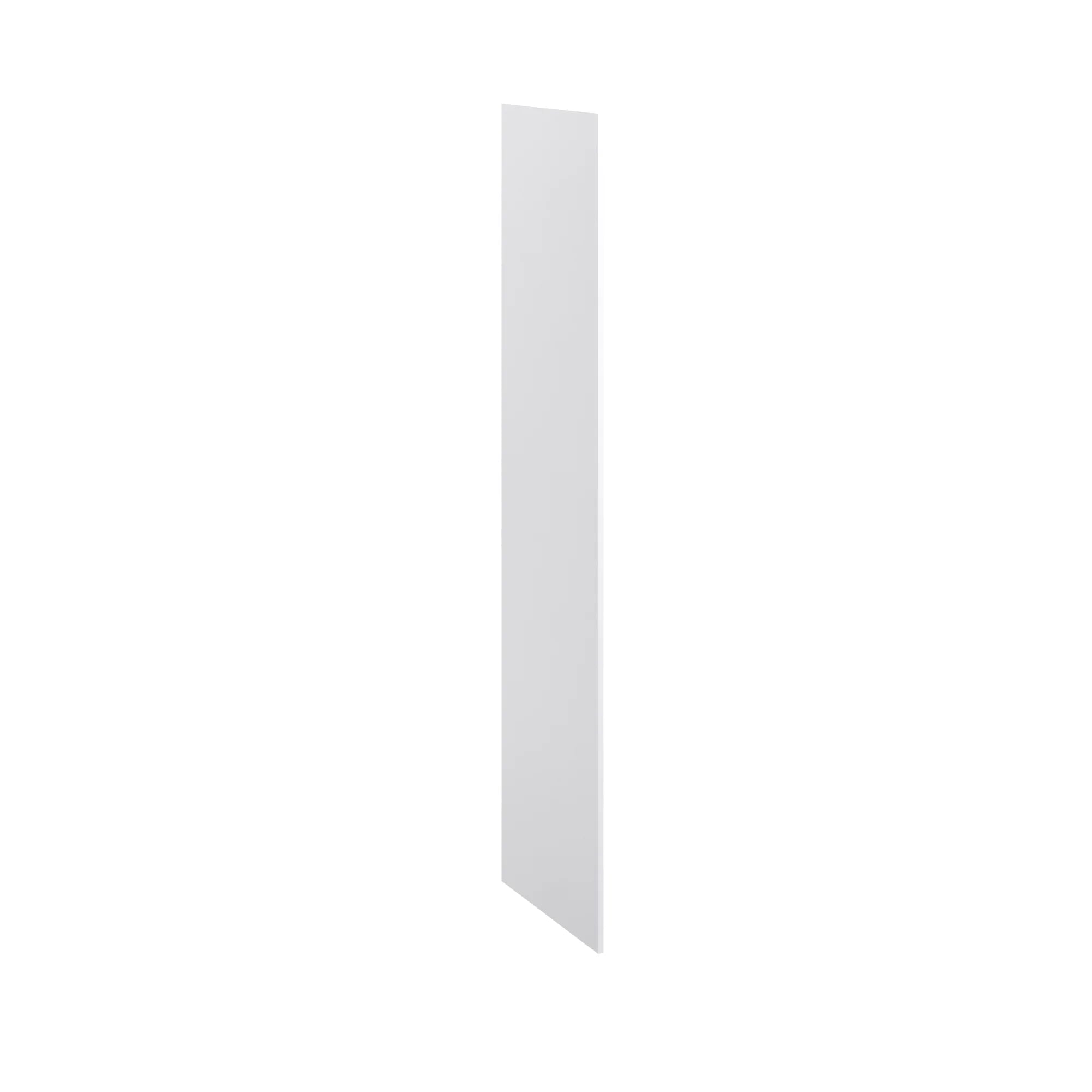 Modernform Cabinet Matte White 3/4" W X 96" H X 25" D Refrigerator End Panel