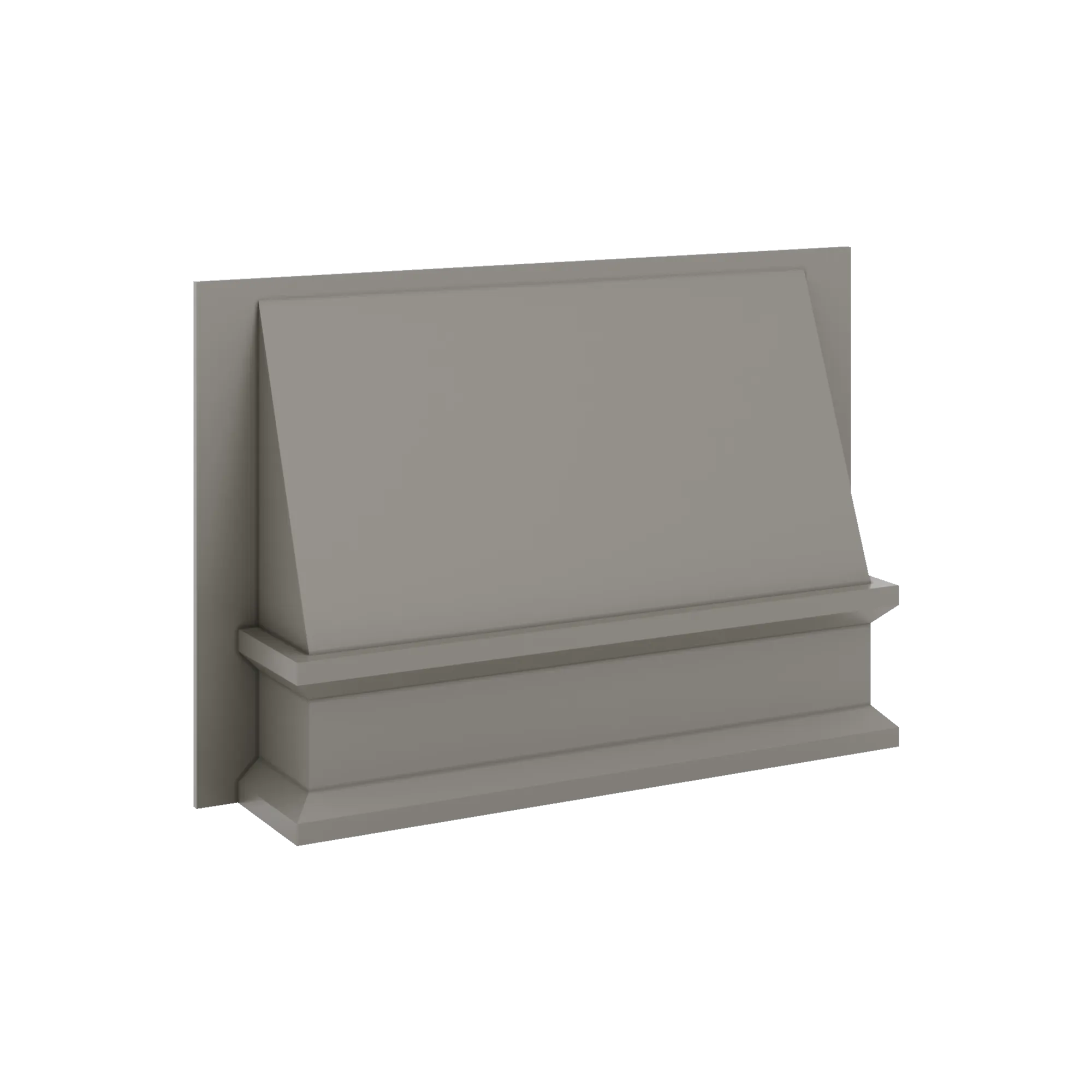J&K Greige K3 Range Wood Hood 36" W x 24" H