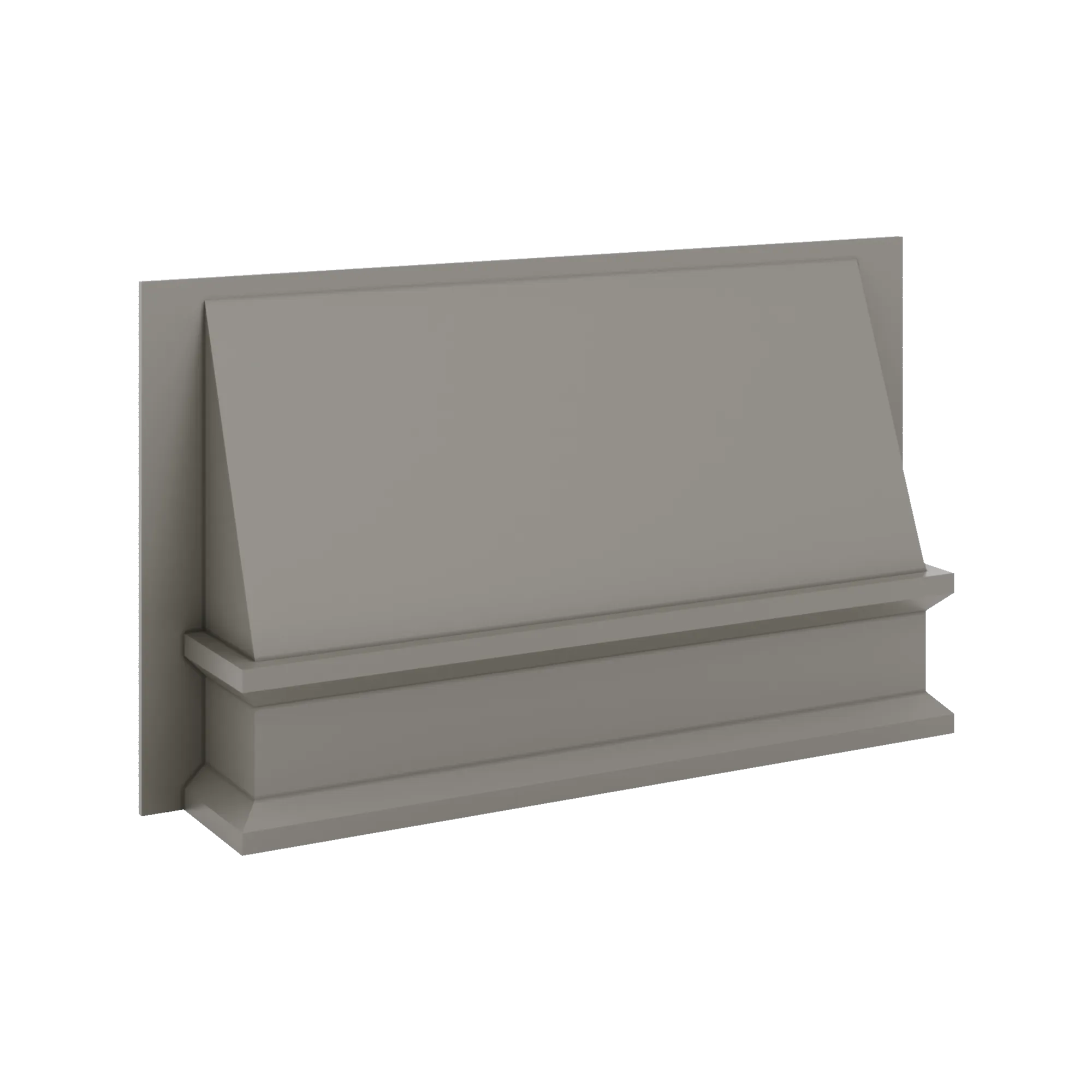 J&K Greige K3 Range Wood Hood 42" W x 24" H