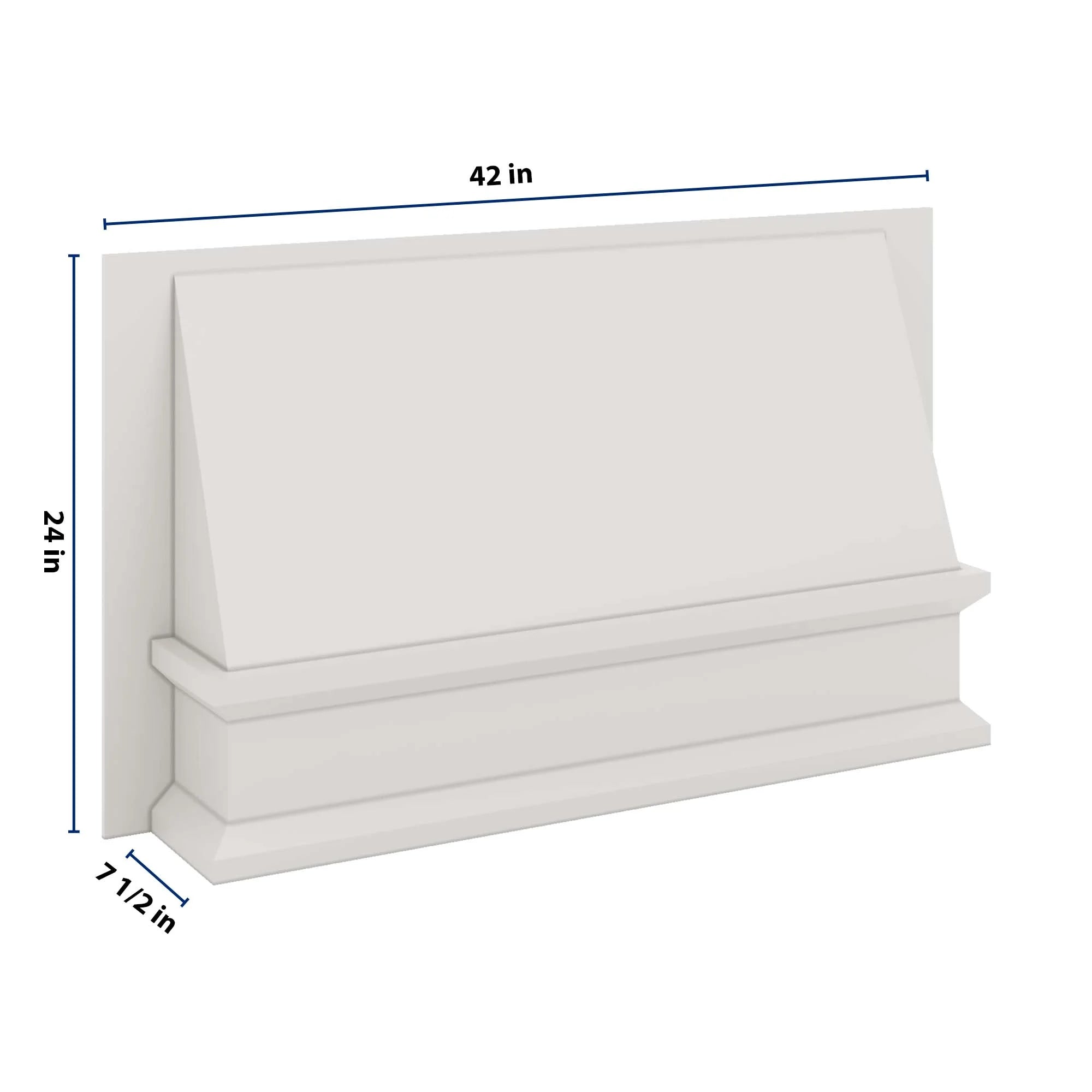 J&K Pure B5 Range Wood Hood 42" W x 24" H