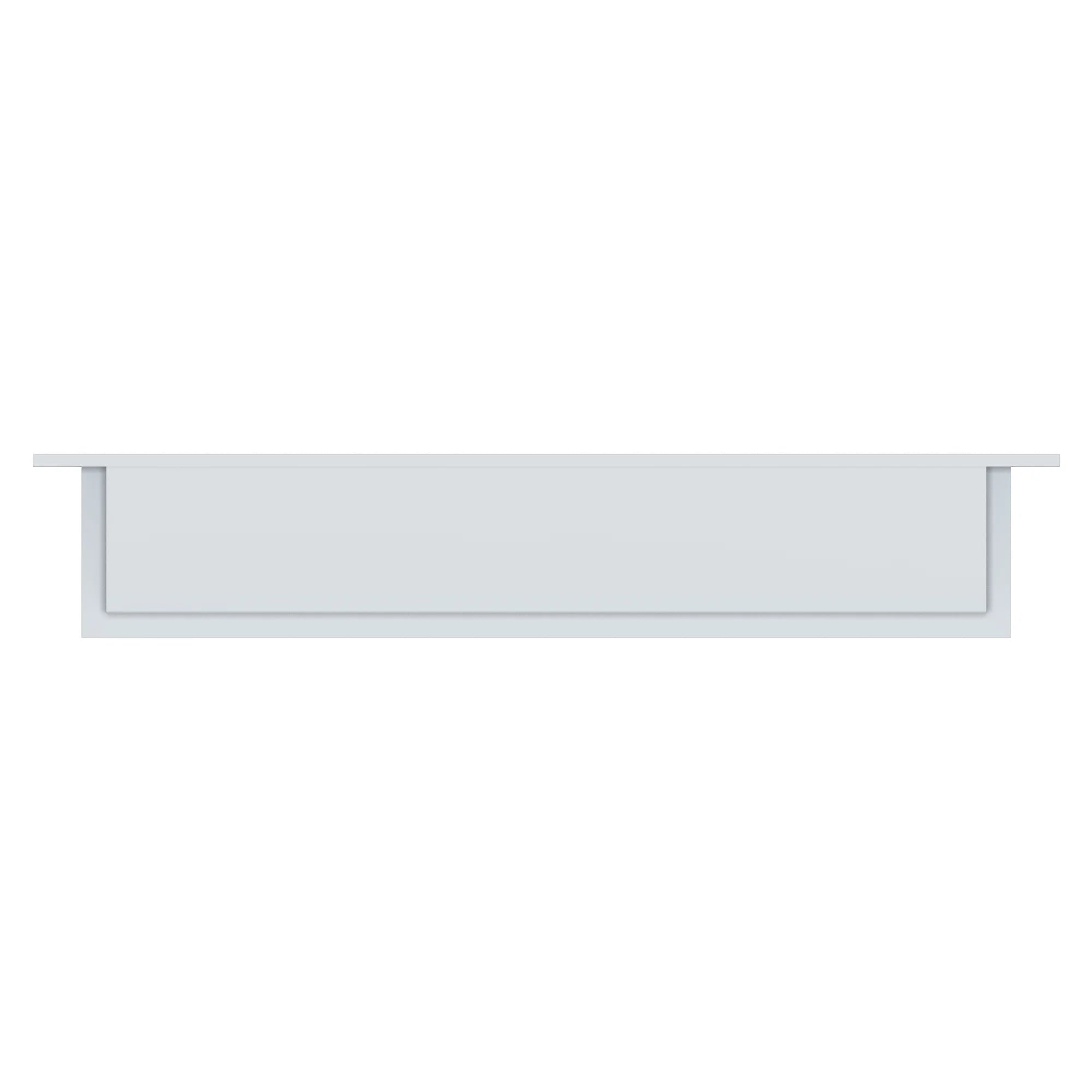 J&K White Shaker S8 Range Wood Hood 42" W x 24" H