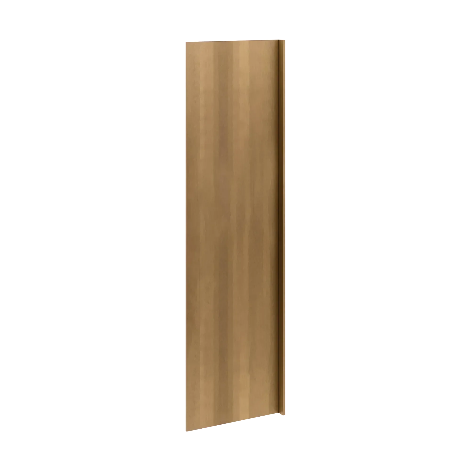 J&K Butterscotch B8 Refrigerator Panel w/Return Filler 3" W x 96" H x 27" D
