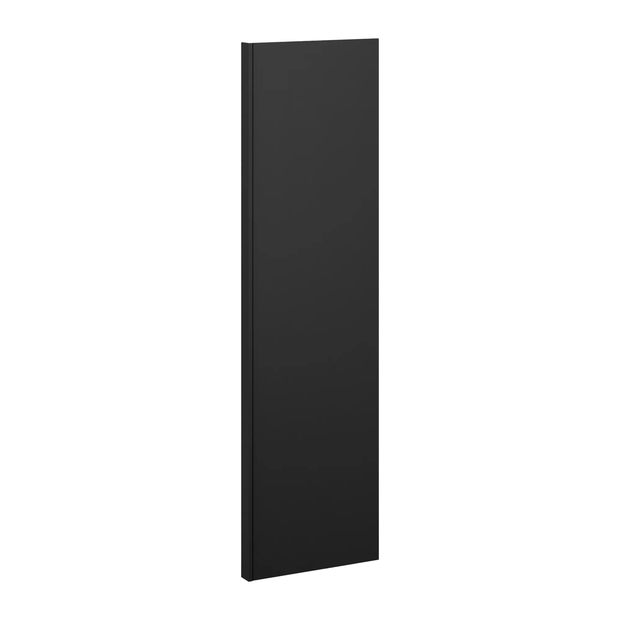J&K Charcoal E2 Refrigerator Panel w/Return Filler 3" W x 96" H x 27" D
