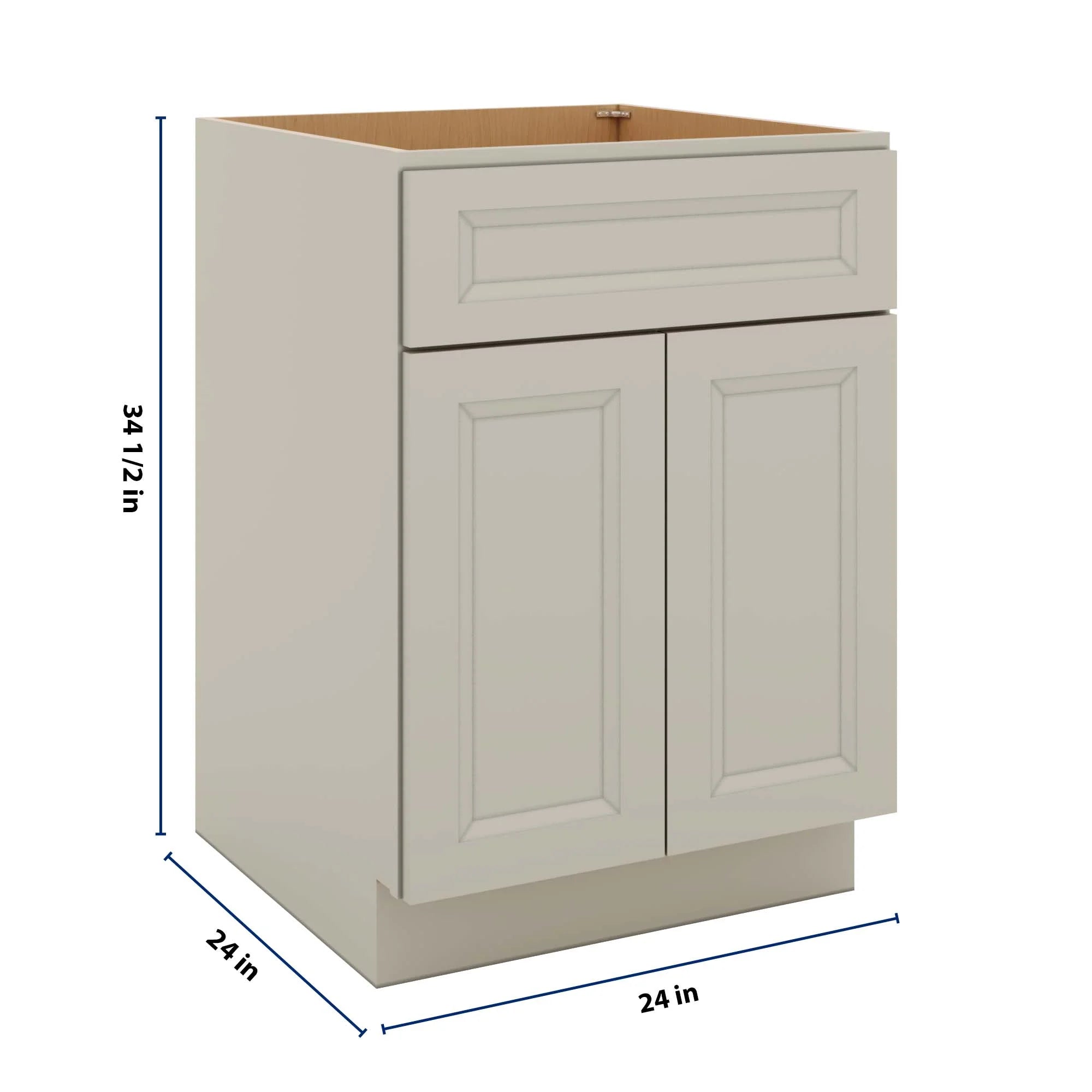 J&K Pebble B6 Sink Base - 24" W