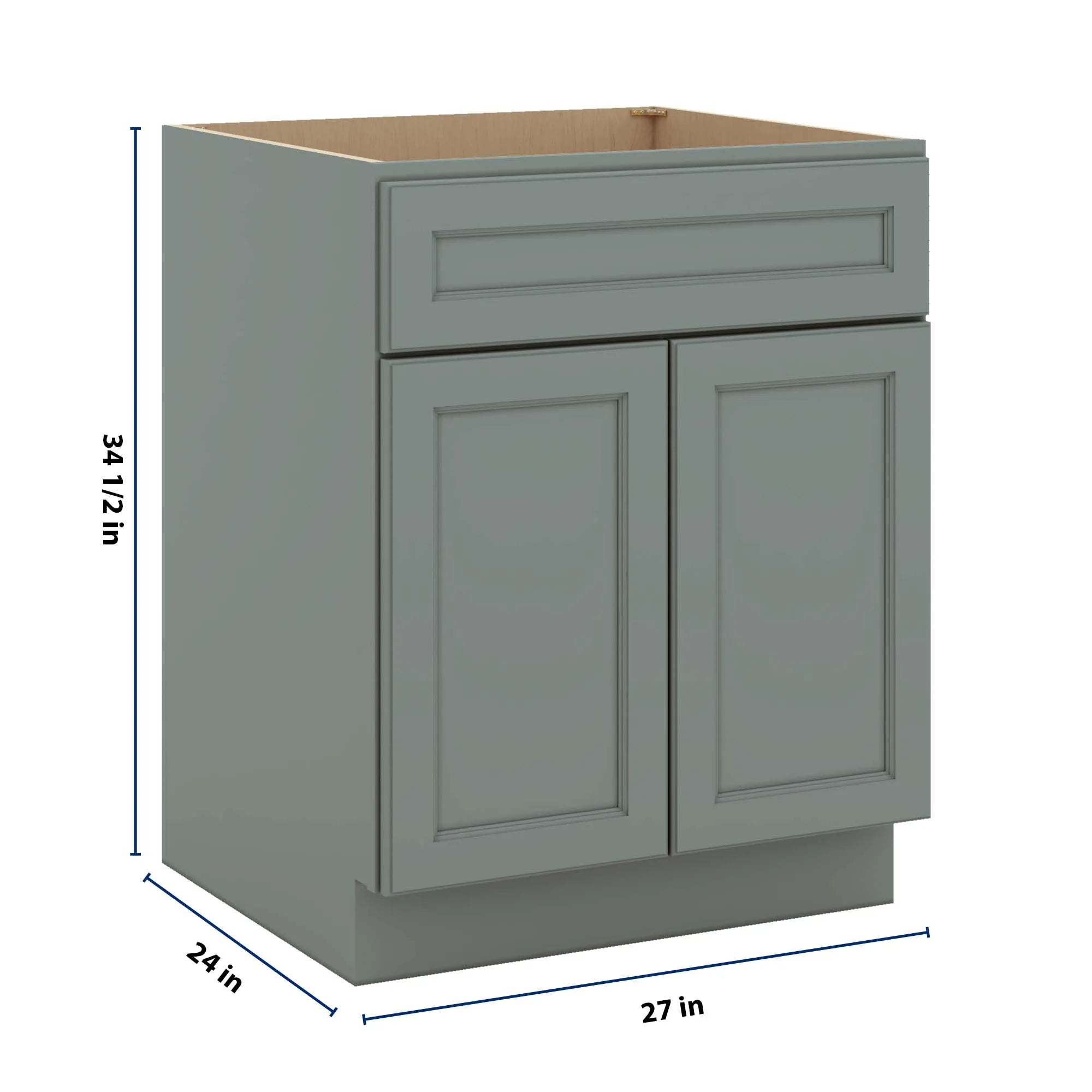 J&K Sage E3 Sink Base - 27" W