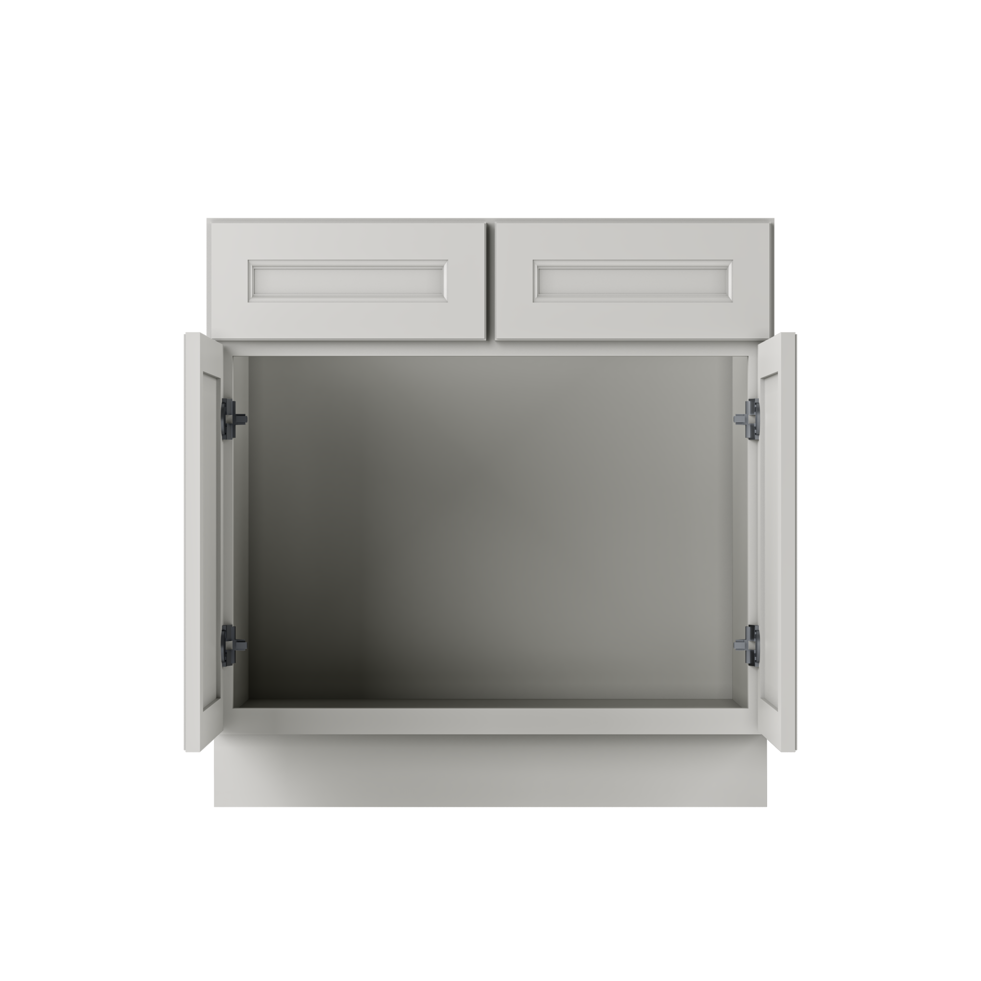 Sink Base Kitchen Cabinet SB33 Milan Pearl 33 in. width 34.5 in. height 24 in. depth